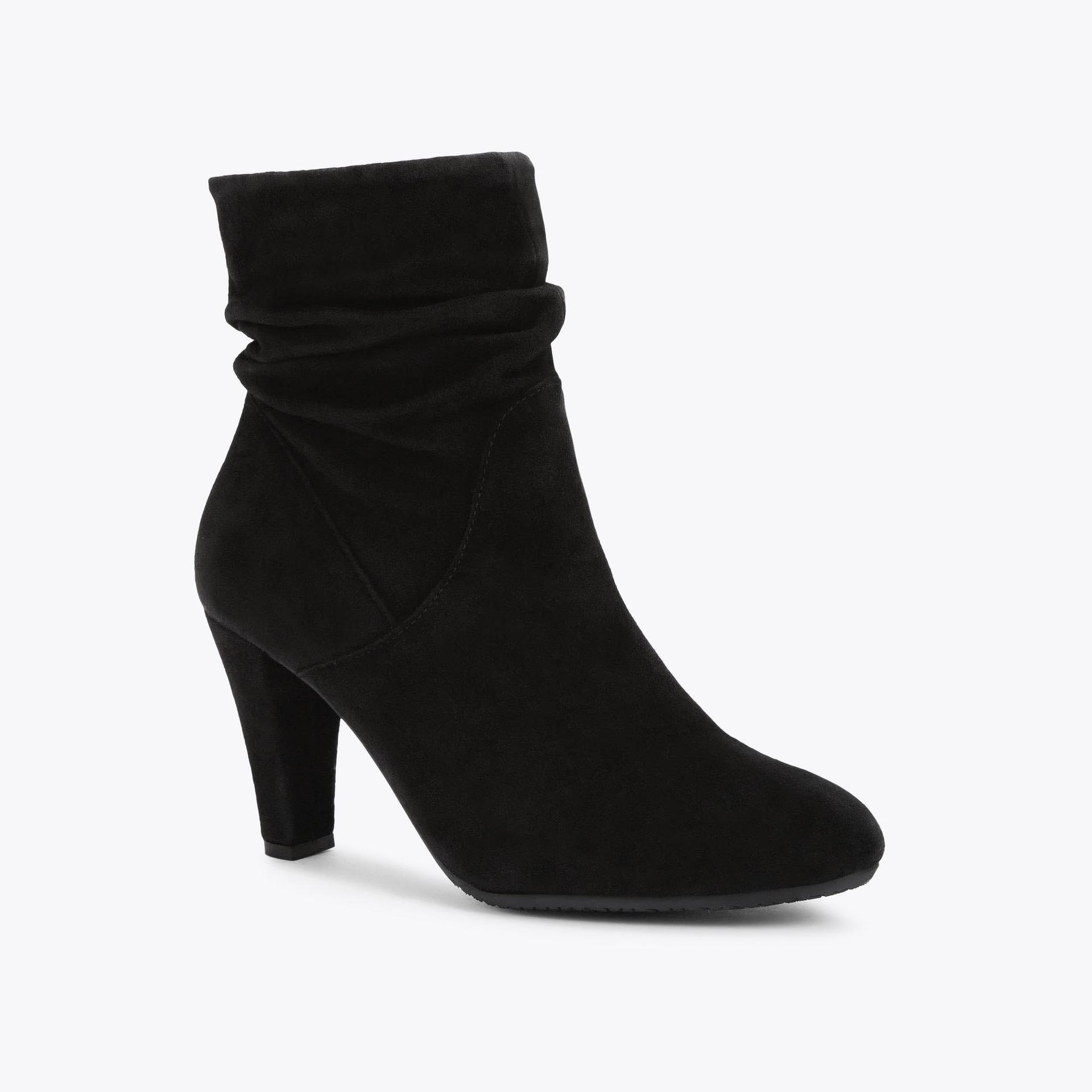 RITA Black Suede Ankle Boots by CARVELA COMFORT