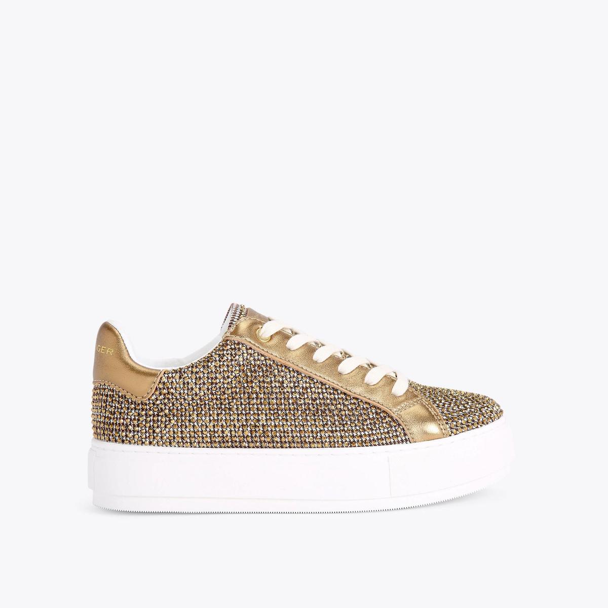 LANEY Crystal Trainers by KURT GEIGER LONDON