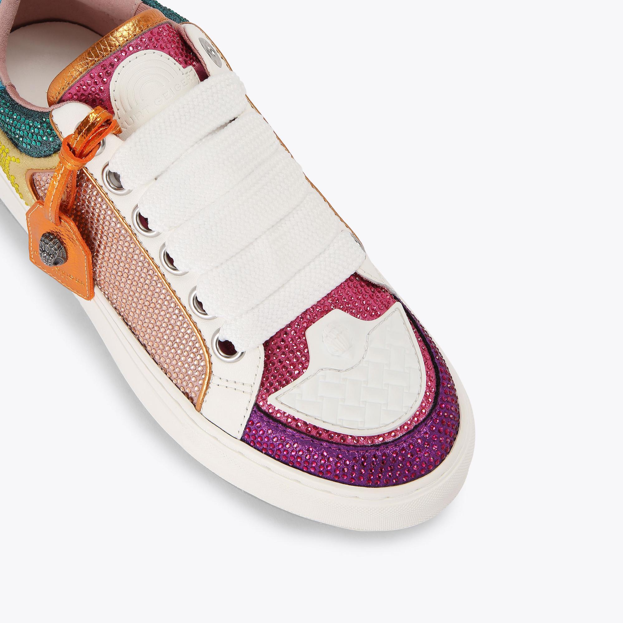 SOUTHBANK TAG Rainbow Sneakers by KURT GEIGER LONDON
