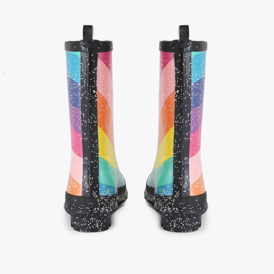 MINI SLEET LONG Rainbow Boot by KURT GEIGER LONDON