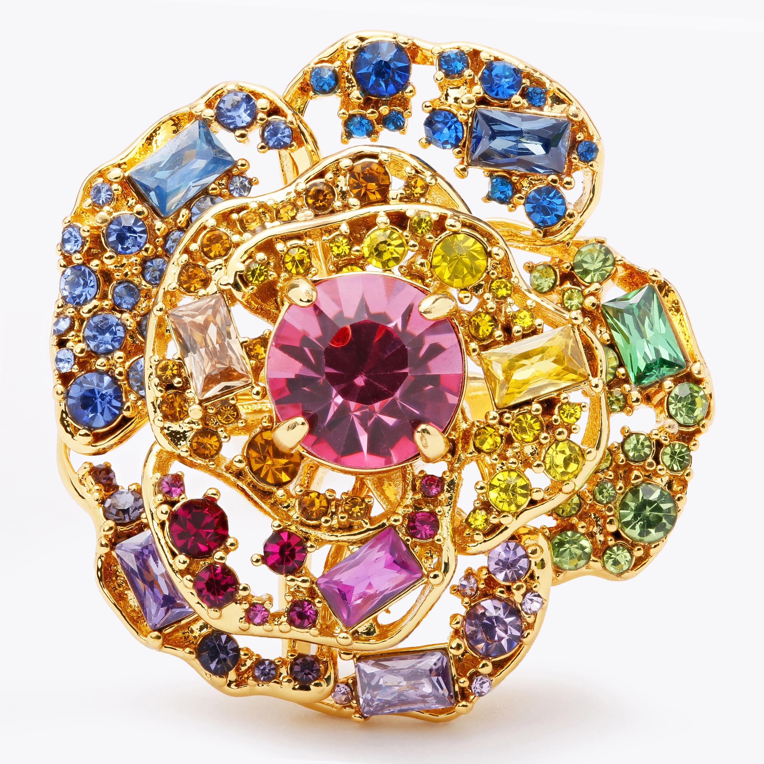MW BLOOM RING Flower Ring by KURT GEIGER LONDON