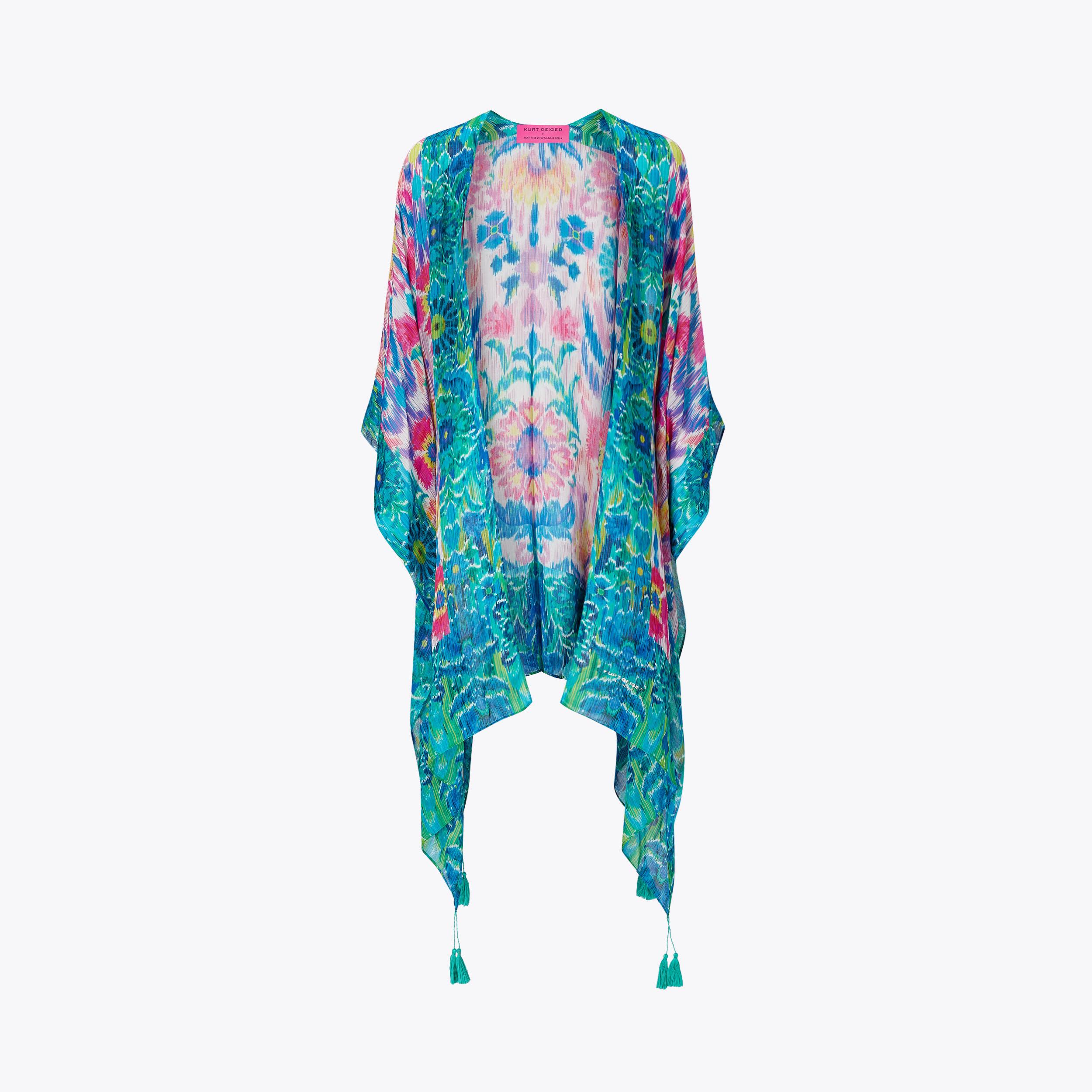 MW PRINTED RUANA Printed Ruana by KURT GEIGER LONDON