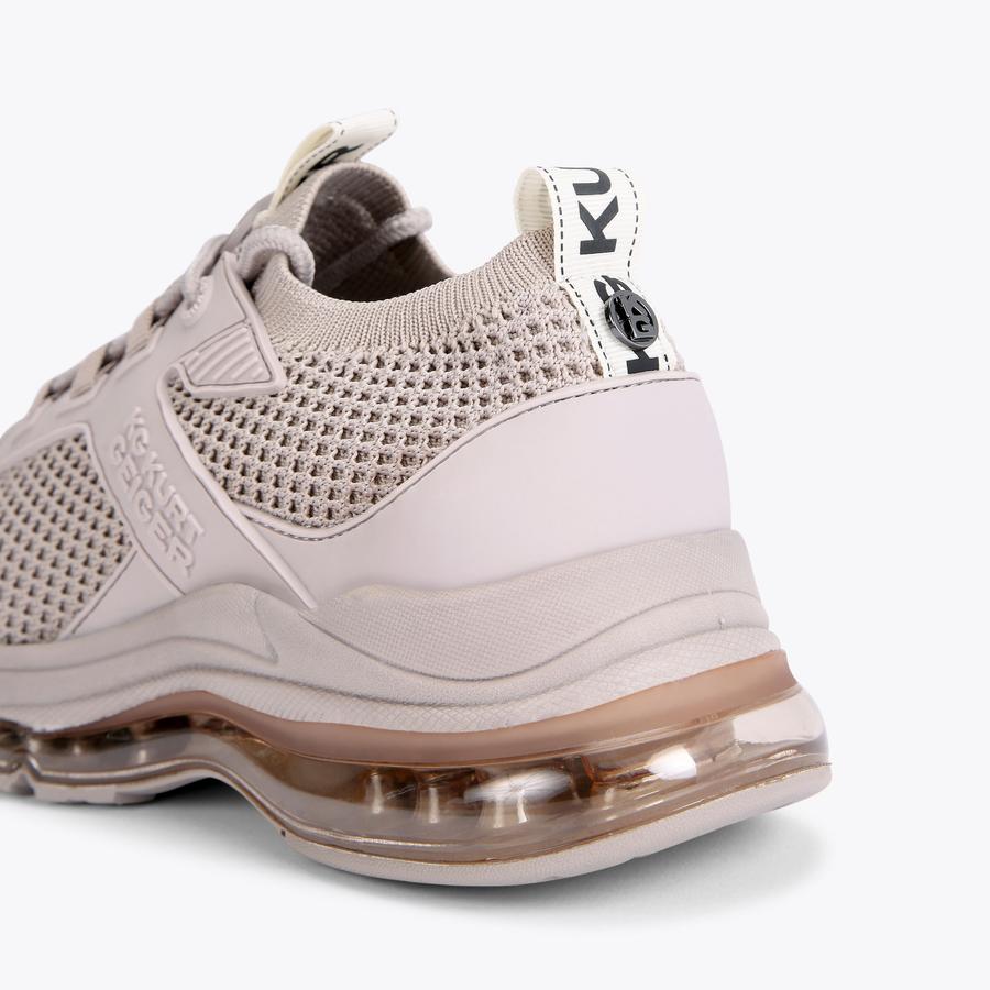 LENA Taupe Sneakers by KG KURT GEIGER