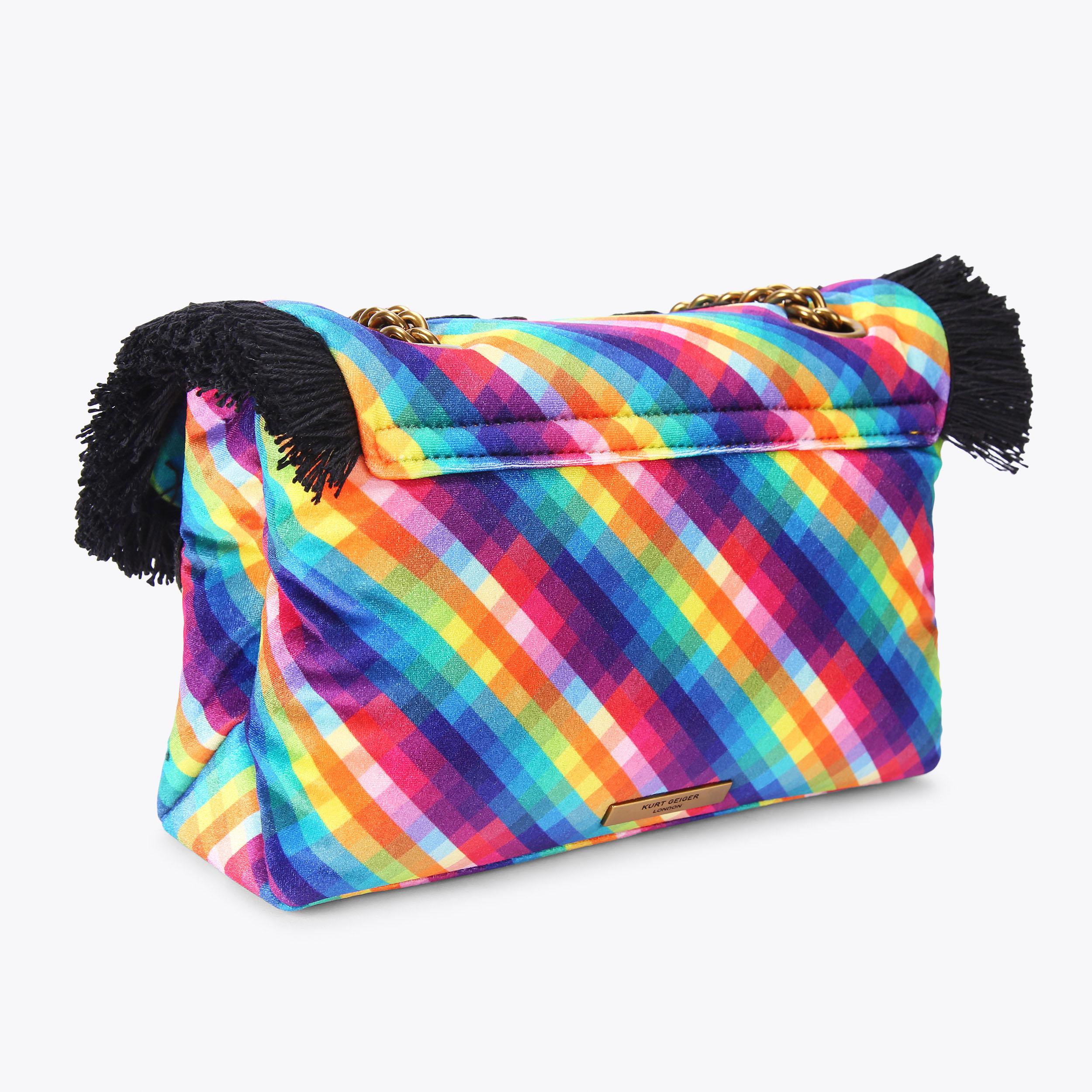 SOFT KENSINGTON RUFFLE Pixel Shoulder Bag by KURT GEIGER LONDON
