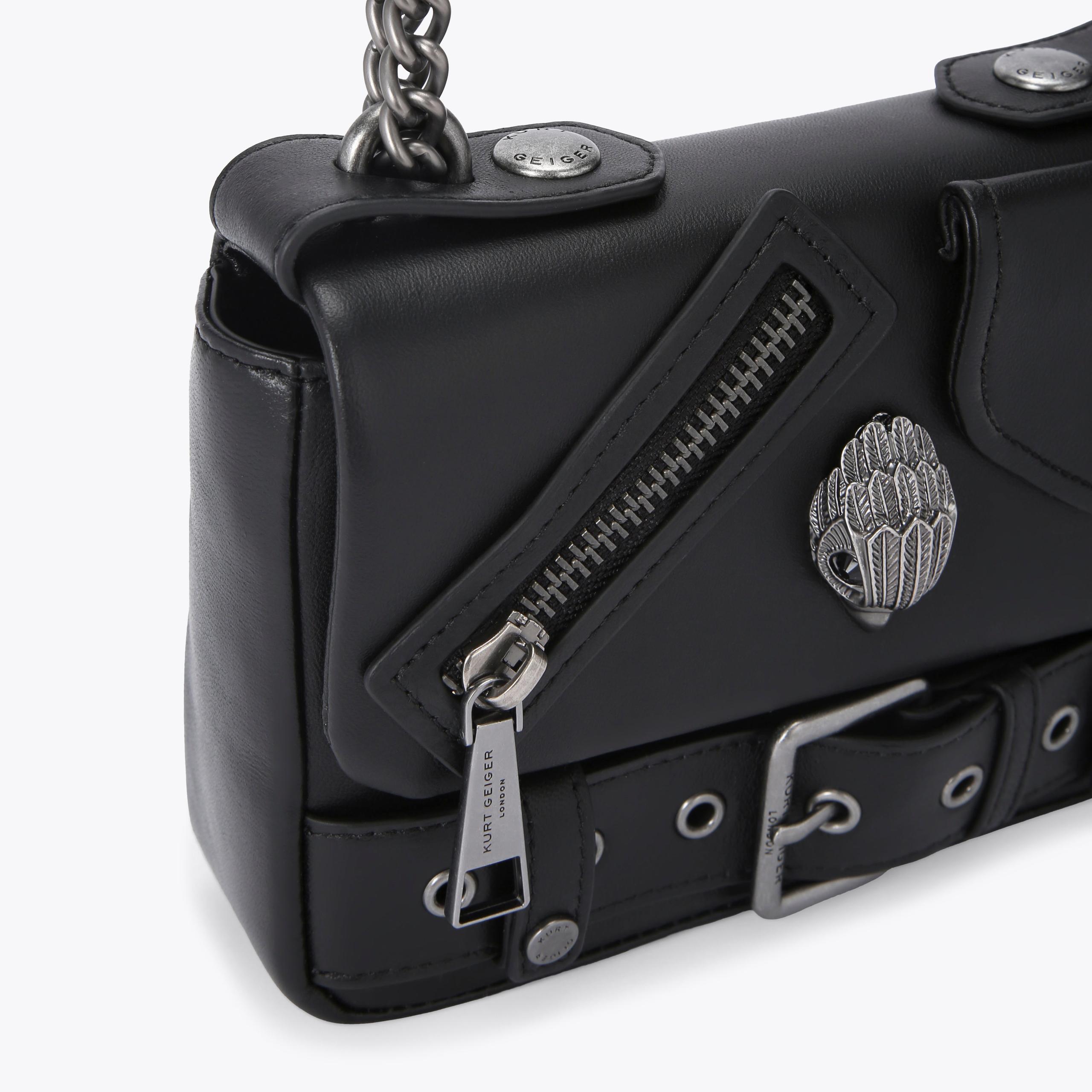 HACKNEY SM BAG Black Small Bag by KURT GEIGER LONDON