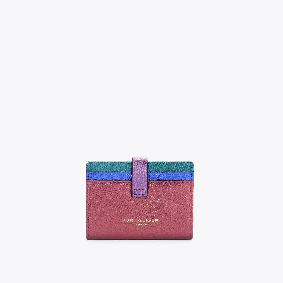 カードケース・名刺入れ THE MYSTERIOUS HOTEL GLITTER HEART CARD WALLET_2 colors Double Sided Credit Card Holder Sangria Multi | All items