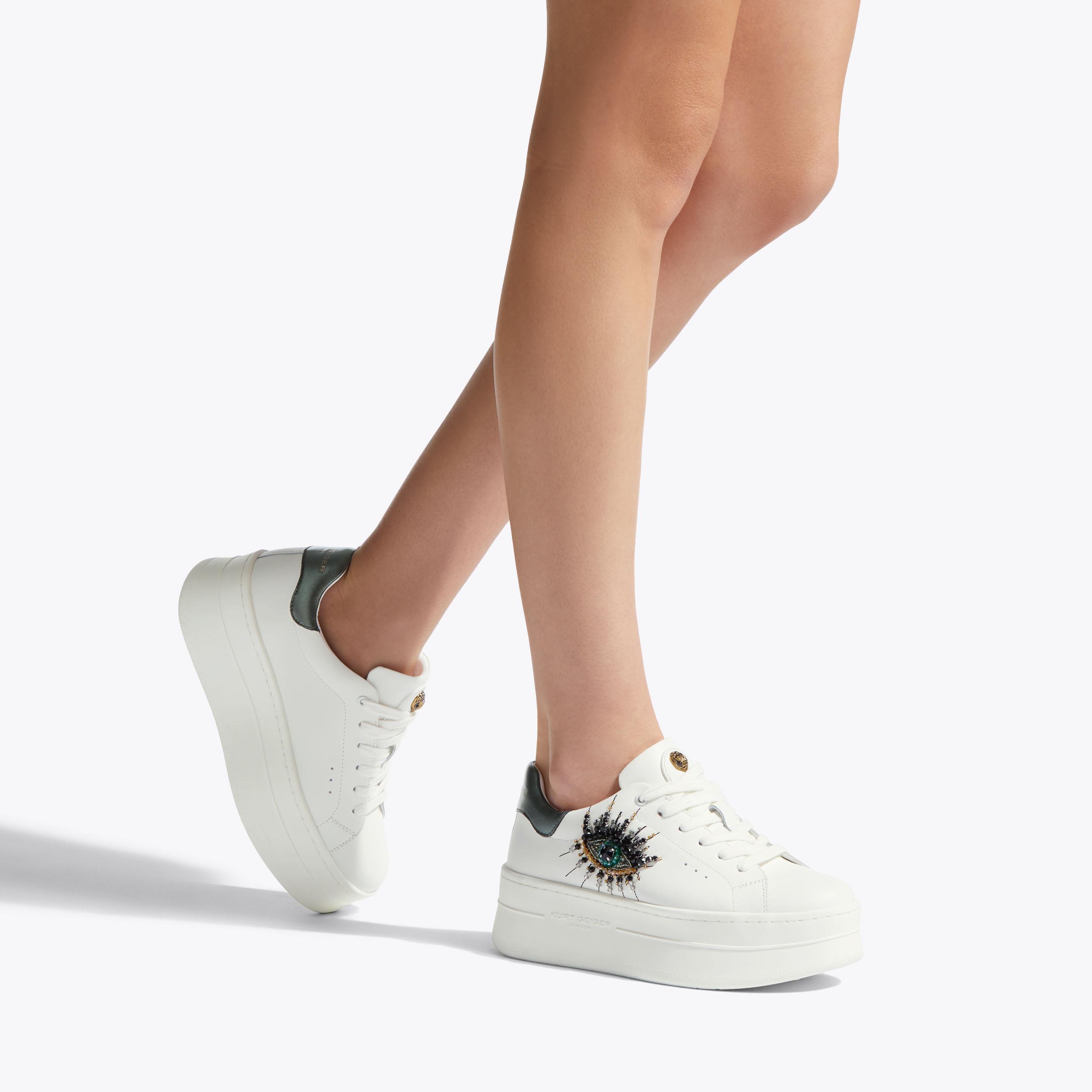 Womens white sale trainers kurt geiger