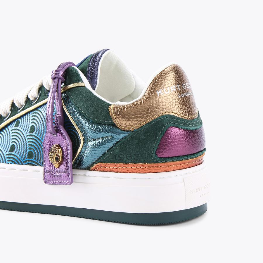 スニーカー   SOUTHBANK TAG SNEAKERS SOUTHBANK TAG Denim Lace Up Sneaker by KURT GEIGER LONDON