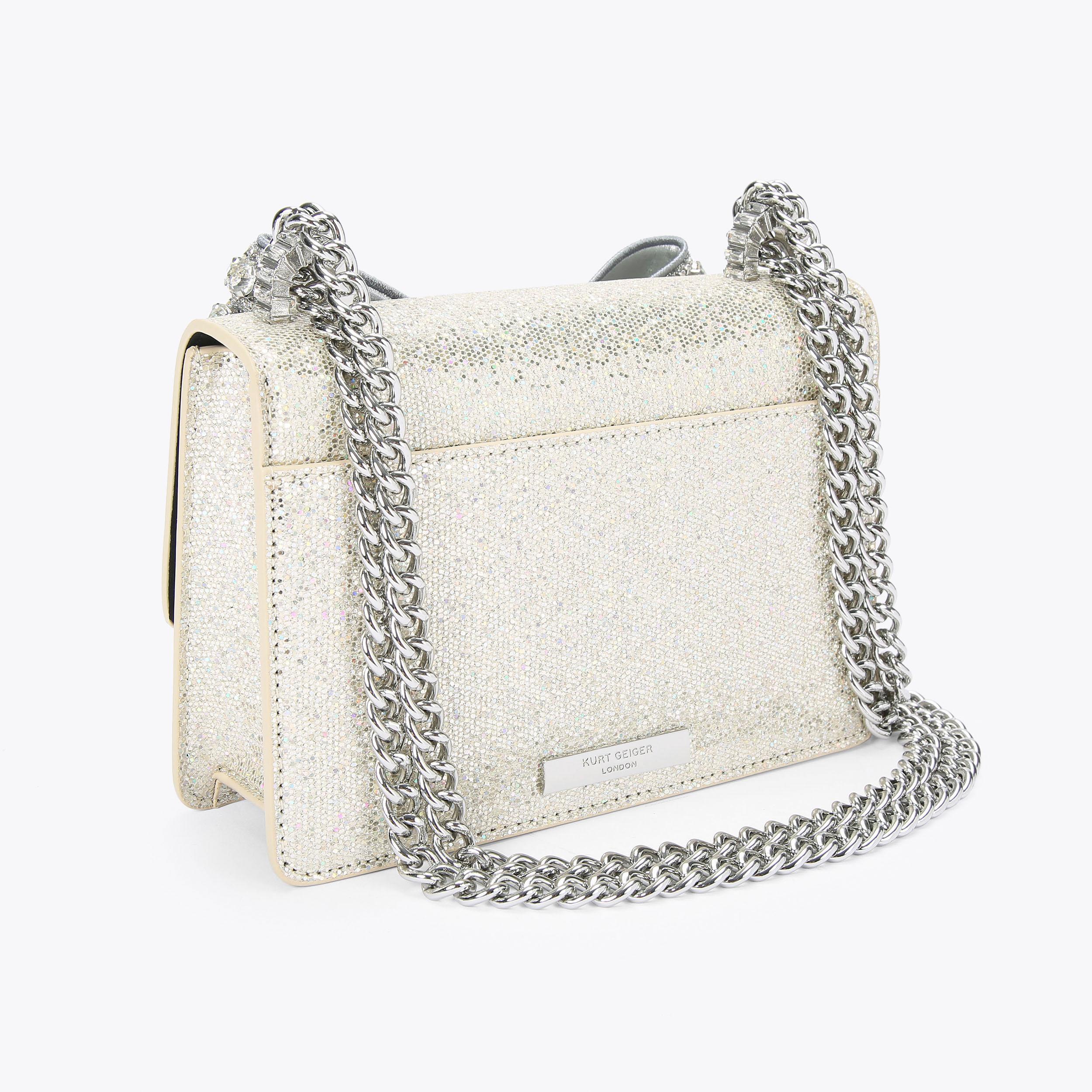 Kurt geiger silver discount bag