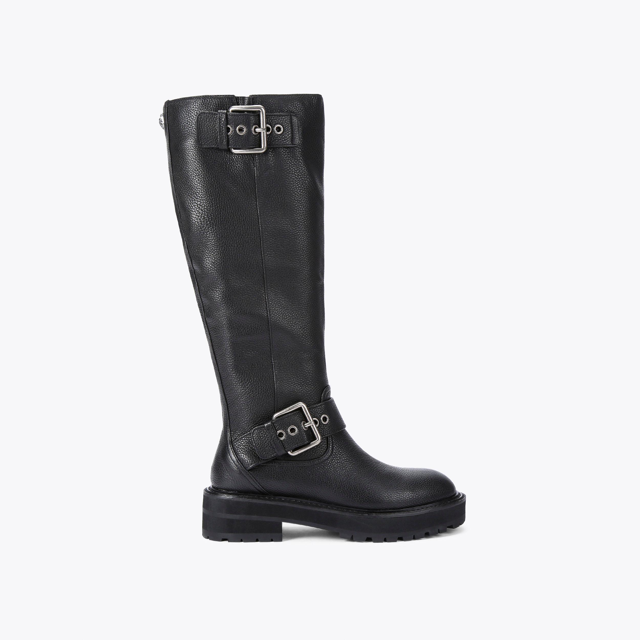 Kurt geiger womens biker boots sale