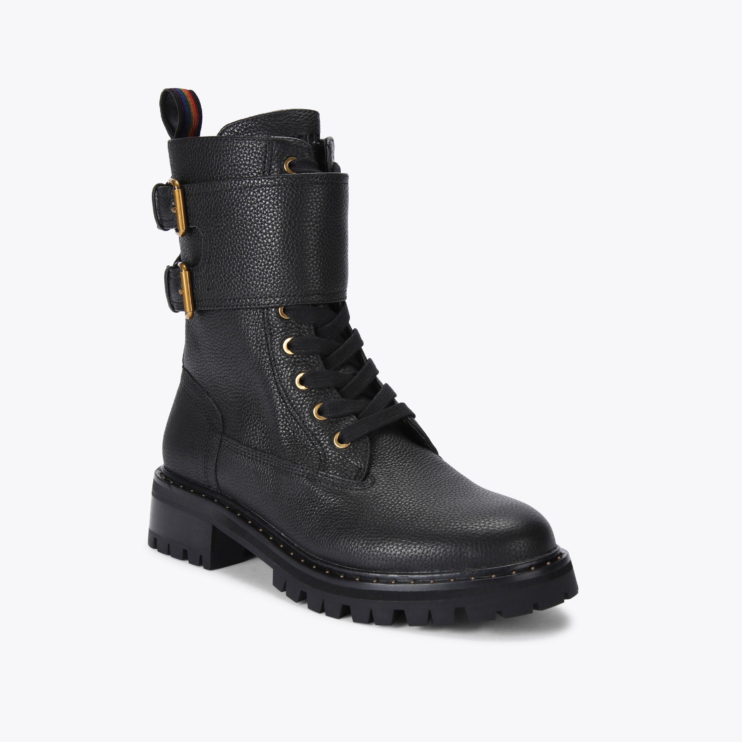 Kurt geiger cheap biker boots