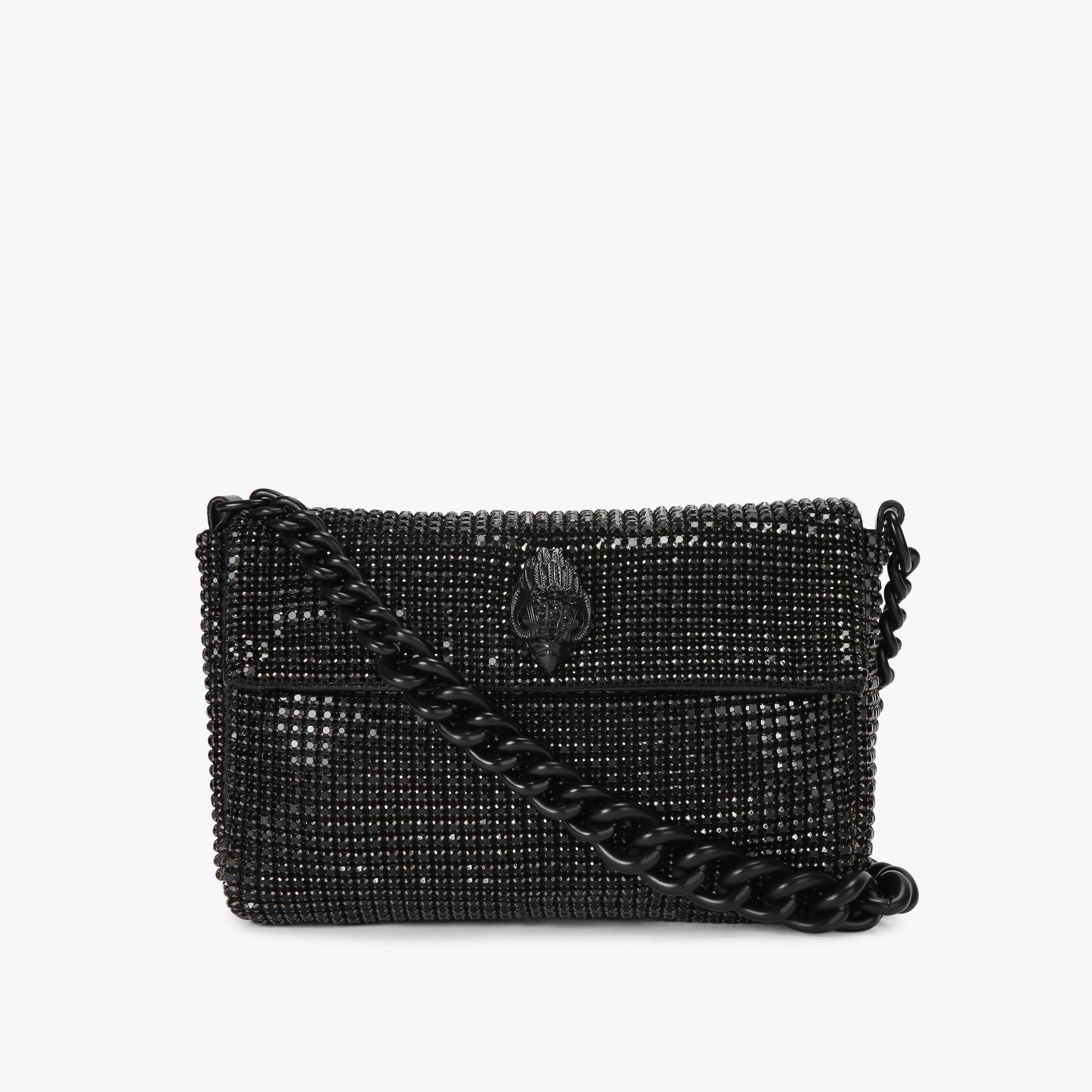 SM PARTY SHOULDER BAG Black Shoulder Bag by KURT GEIGER LONDON