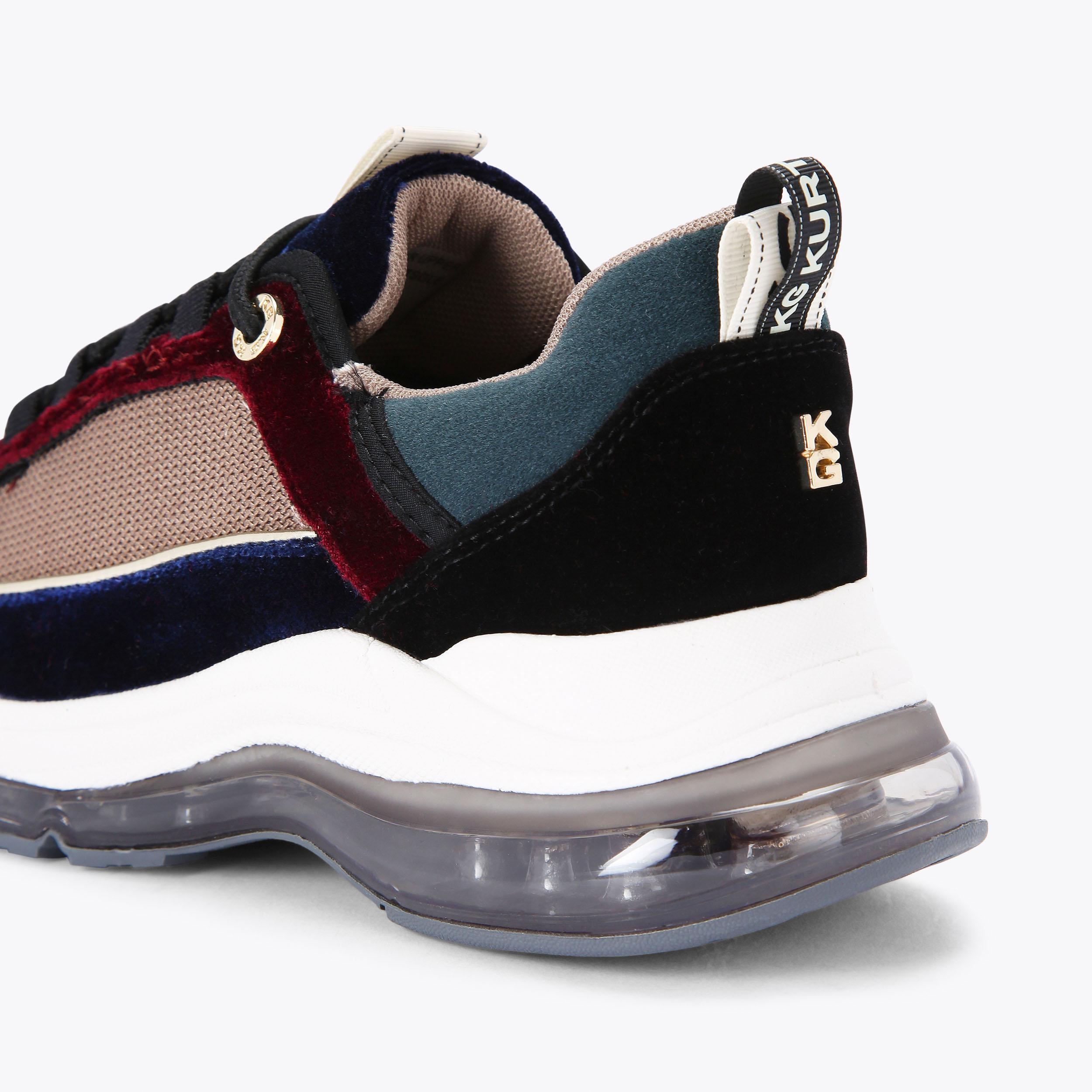 LEGIT LACE UP Wine Sneakers by KG KURT GEIGER