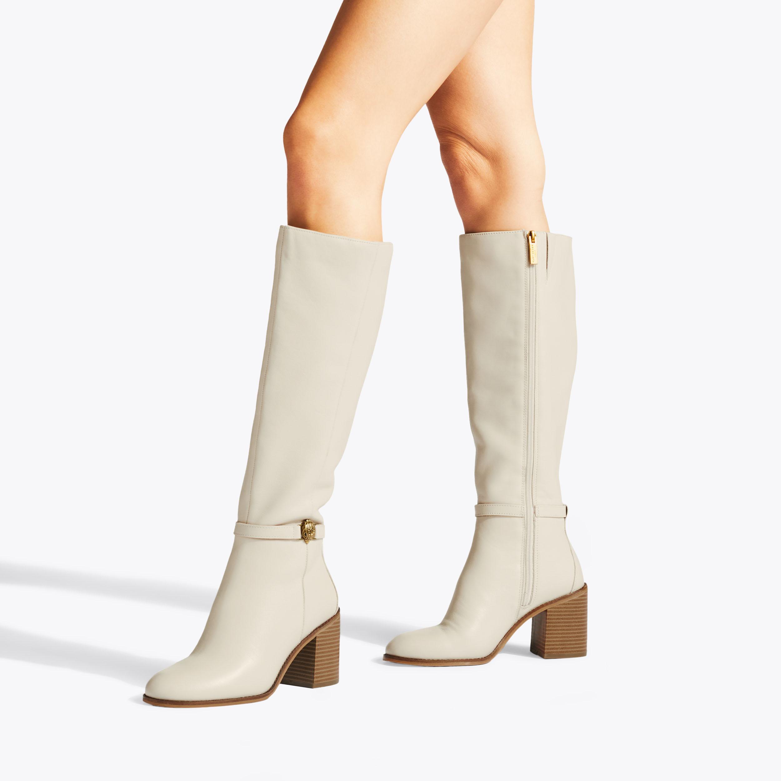 Kurt geiger tan on sale terry pull on boot