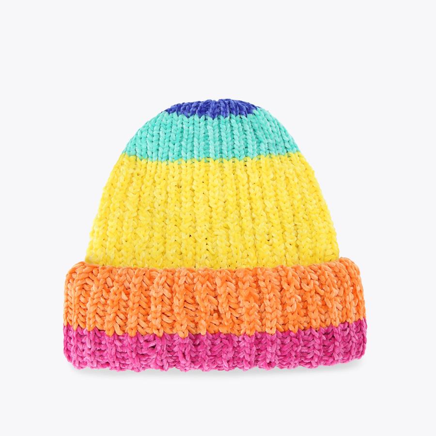 【オンライン完売】9090 Multi Stripe Beanie Supreme Multi Stripe Beanie (FW22) - $38