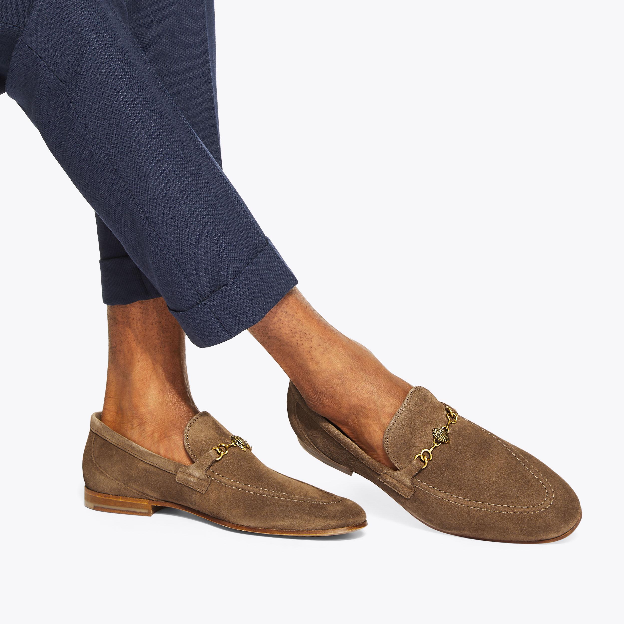 ALISTAIR Taupe Slip On Loafer by KURT GEIGER LONDON