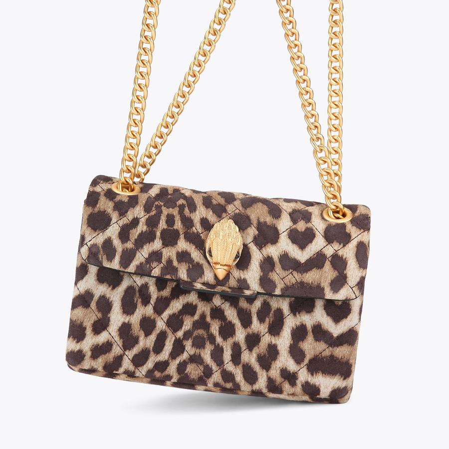 Leather and leopard print bag sale