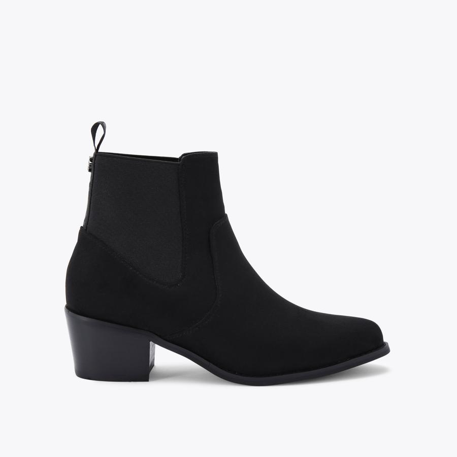Kurt geiger black suede ankle boots outlet