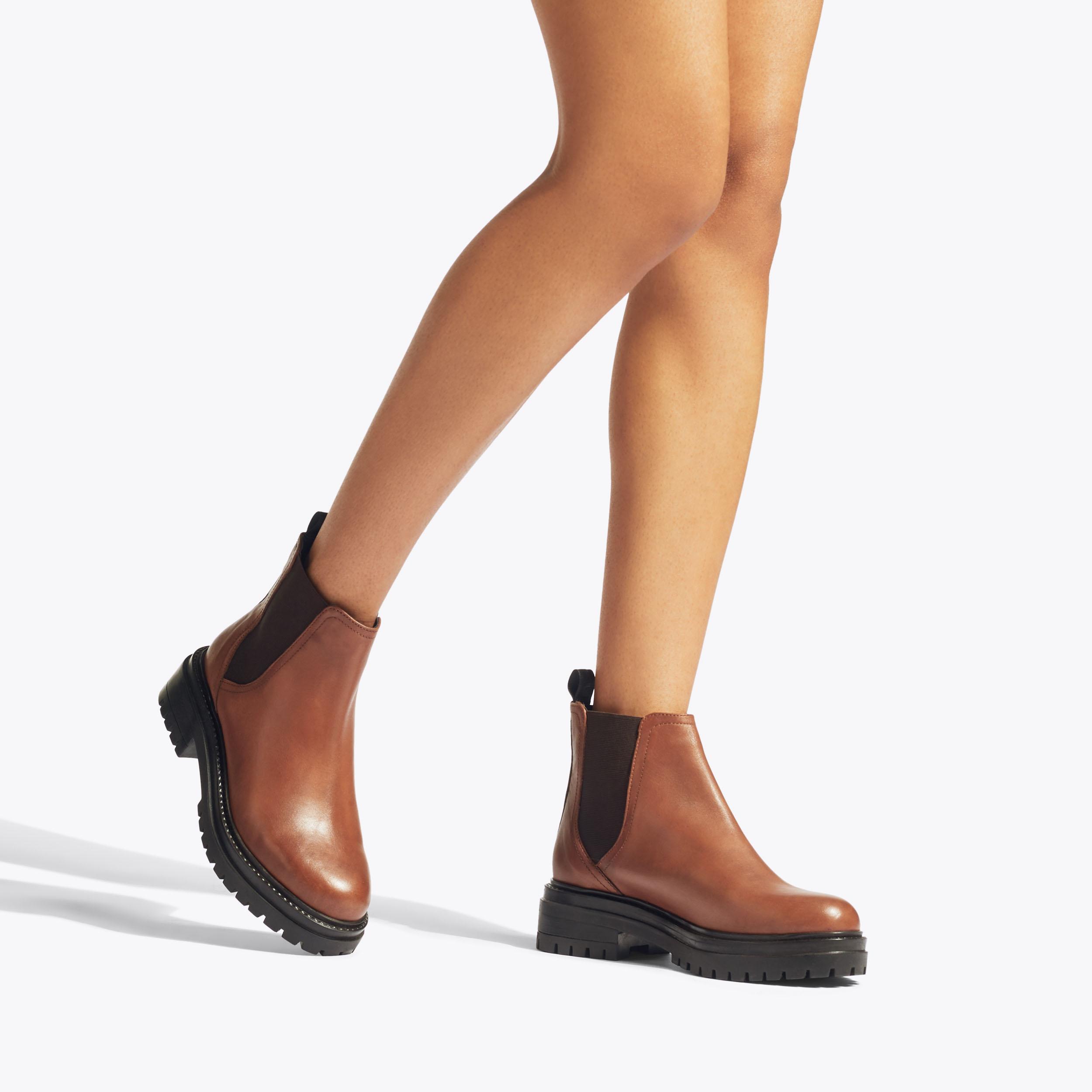 Kurt geiger 2025 tan chelsea boots