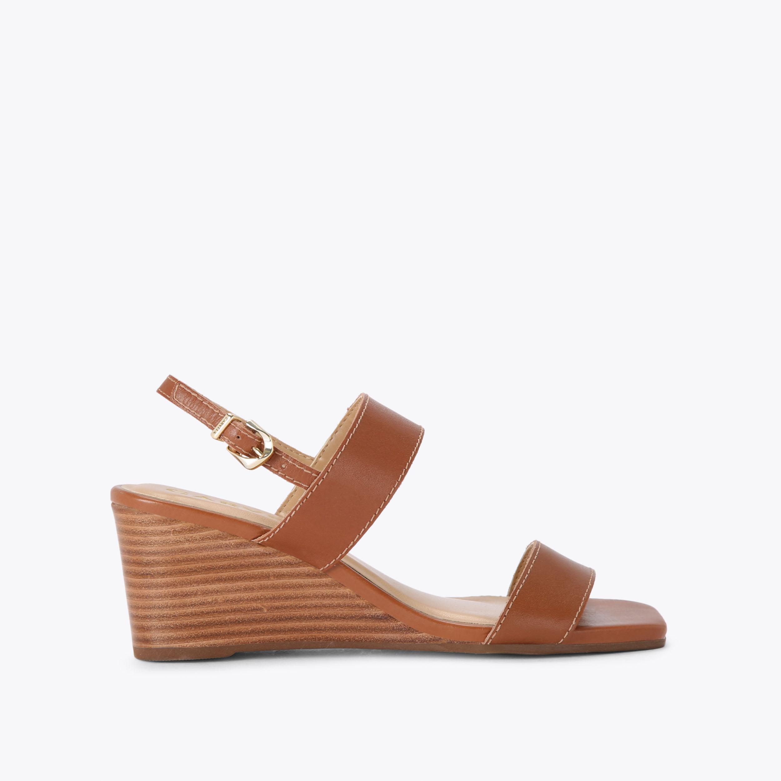 Carvela tan hot sale wedges