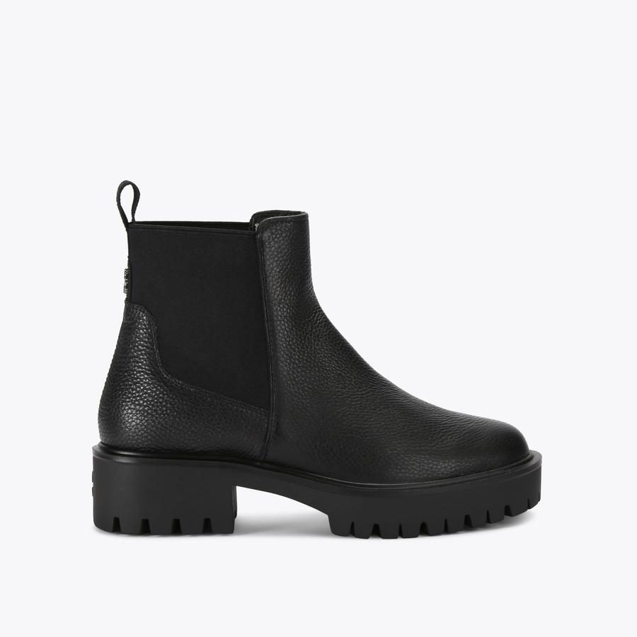 LIMIT Black Chelsea Boots by CARVELA