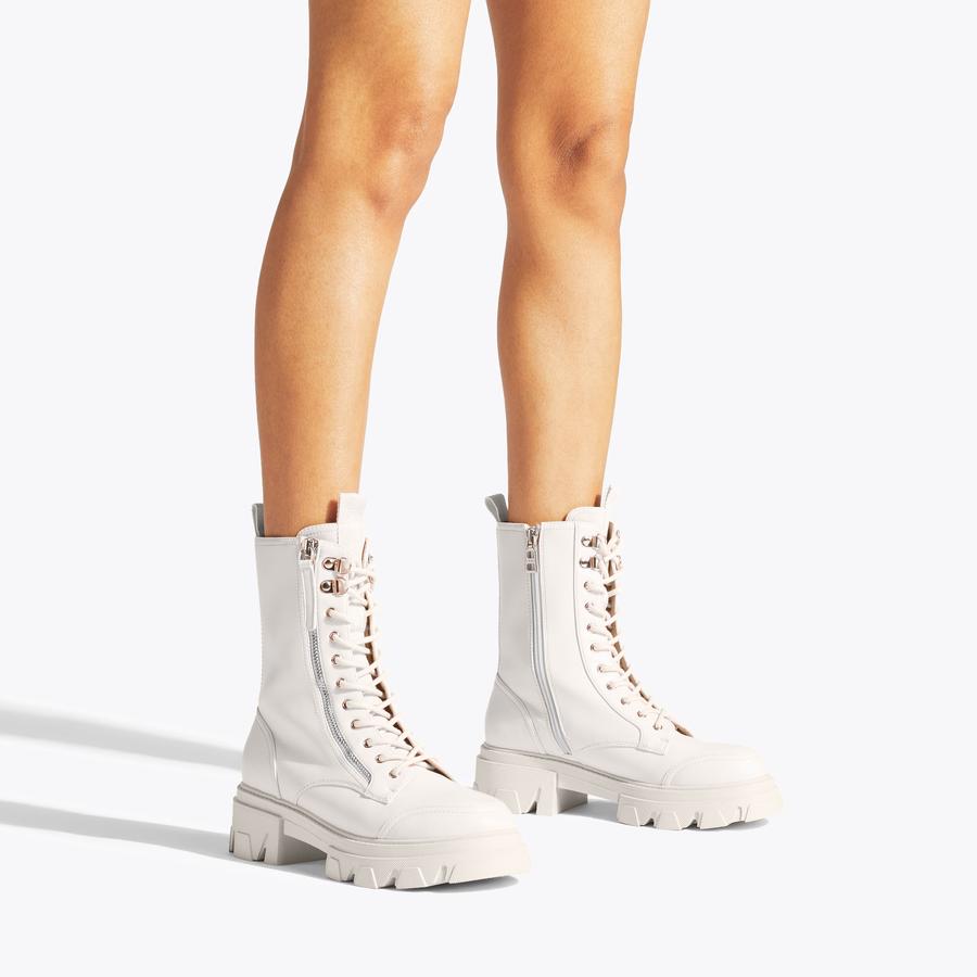 EXPLORER Bone Lace Up Ankle Boot by CARVELA