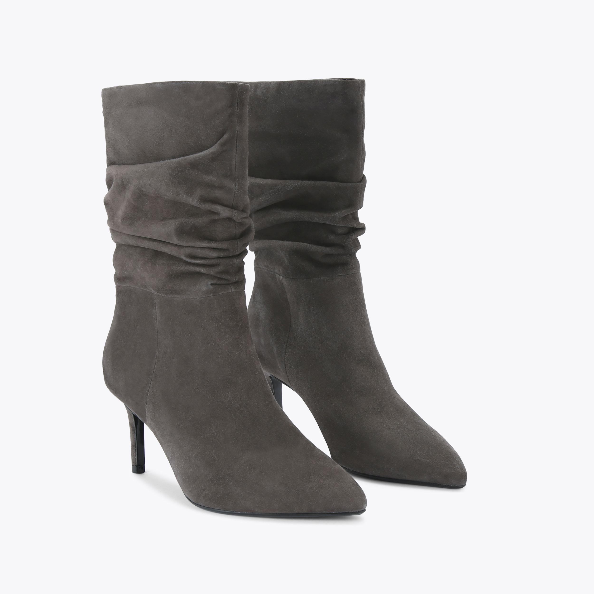 Carvela scrunch hotsell suede boots