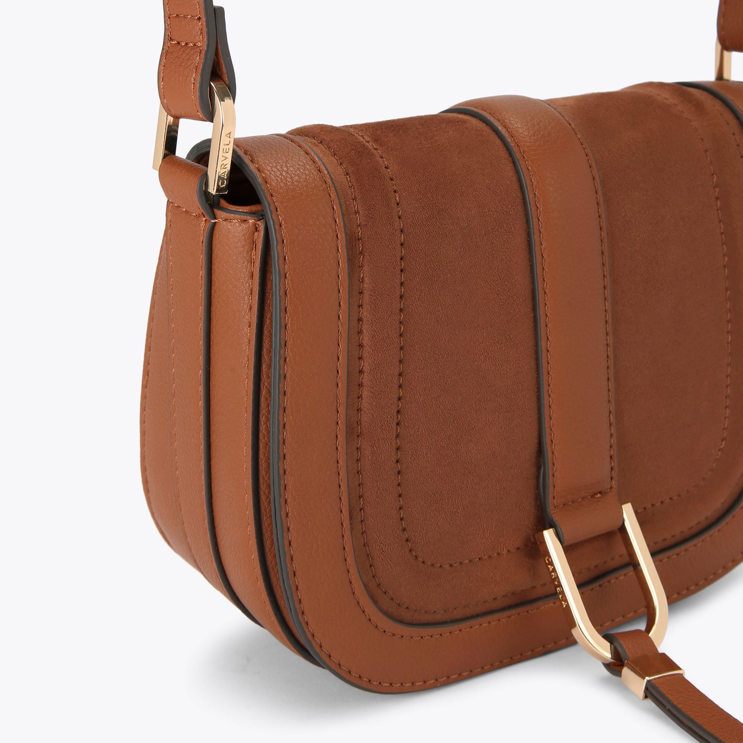 Tan saddle bag hotsell