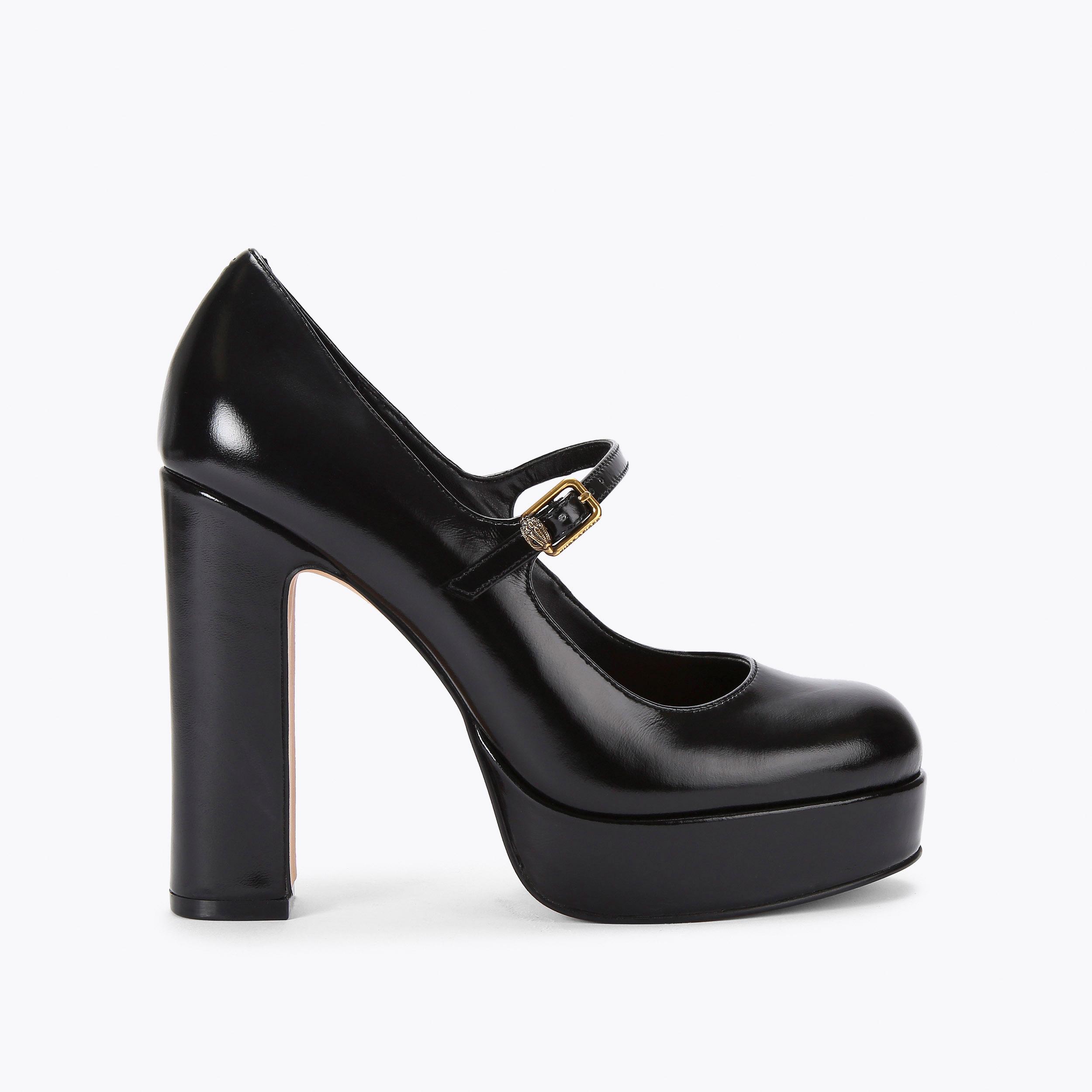 Kurt geiger cheap black patent shoes