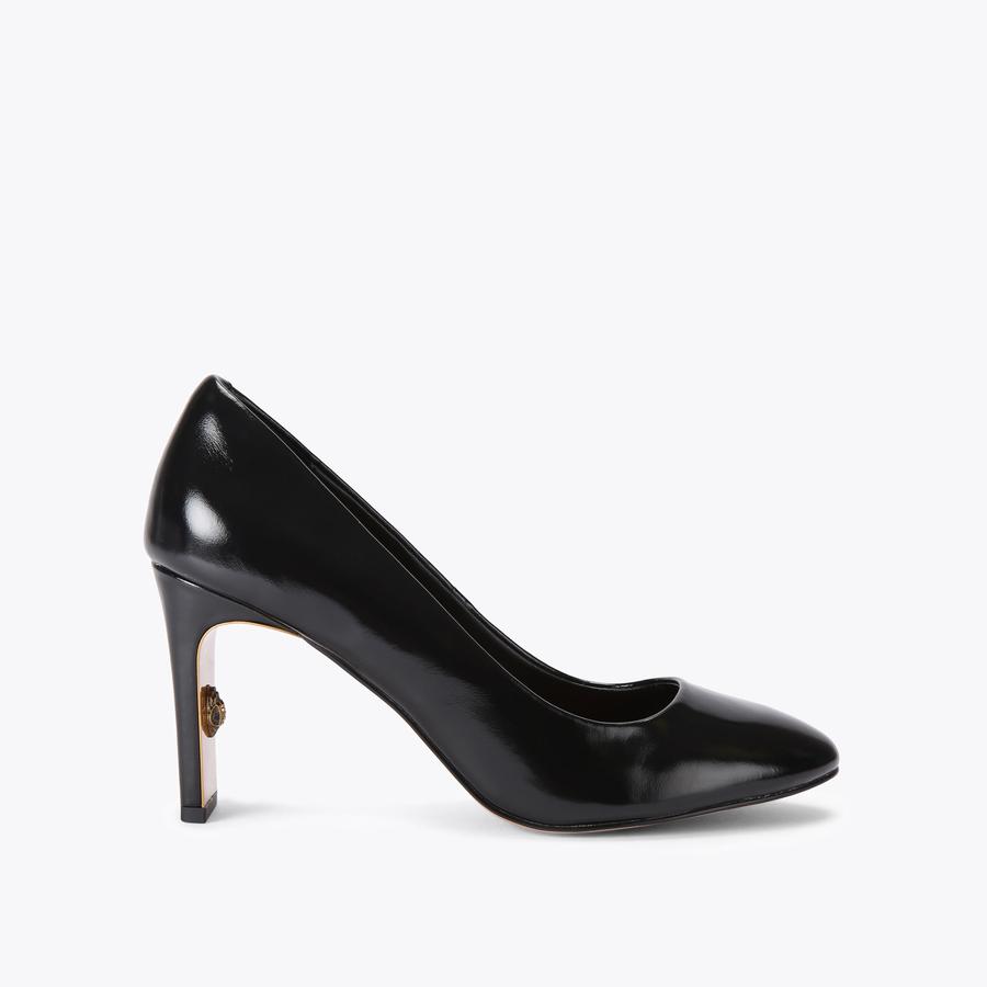 Kurt geiger black court shoes shop