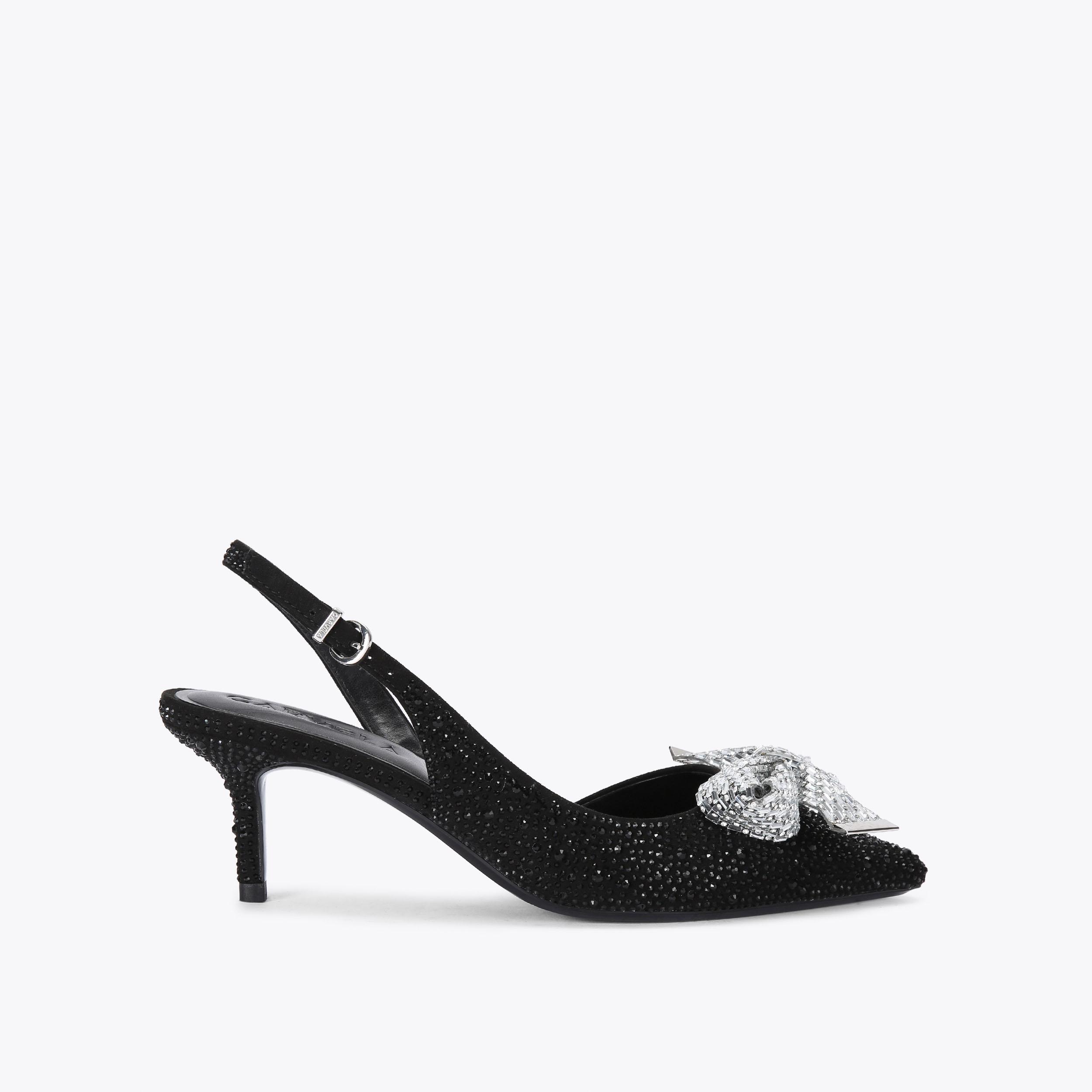 Bow slingback hotsell