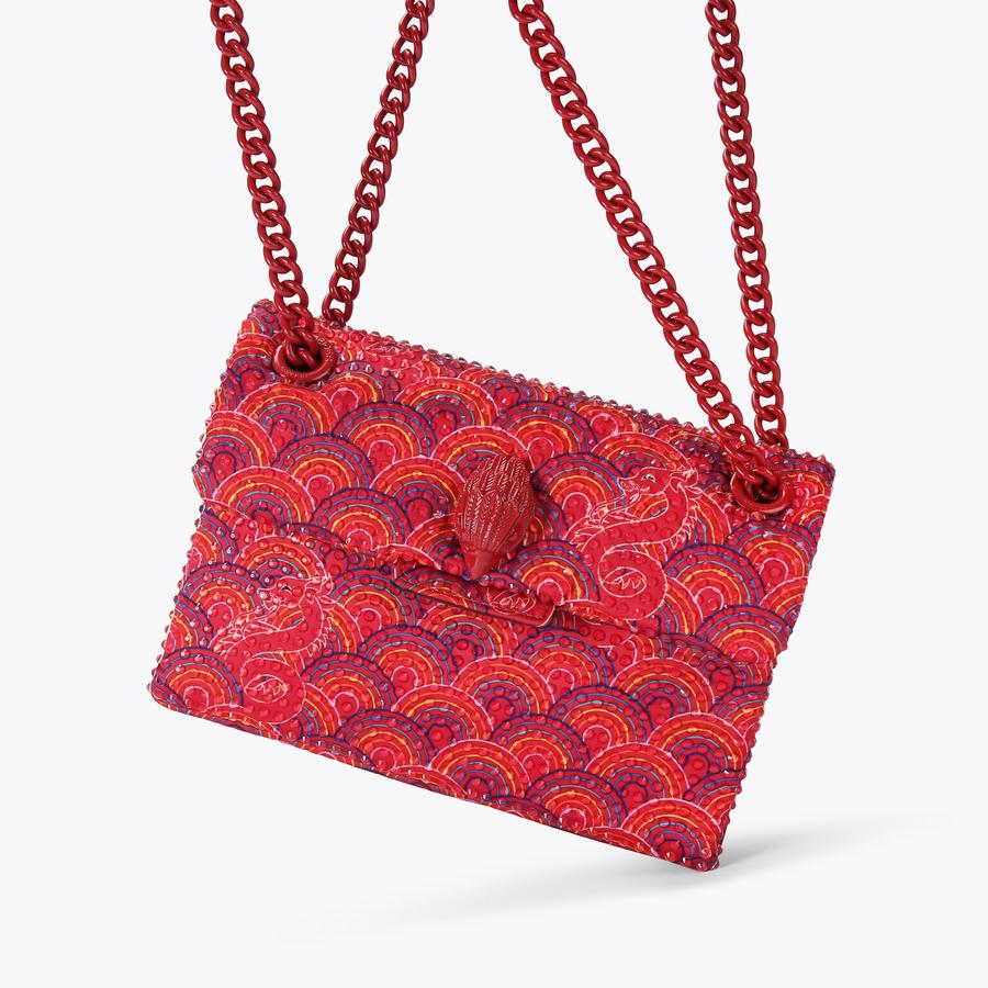Kurt geiger kensington bag red deals