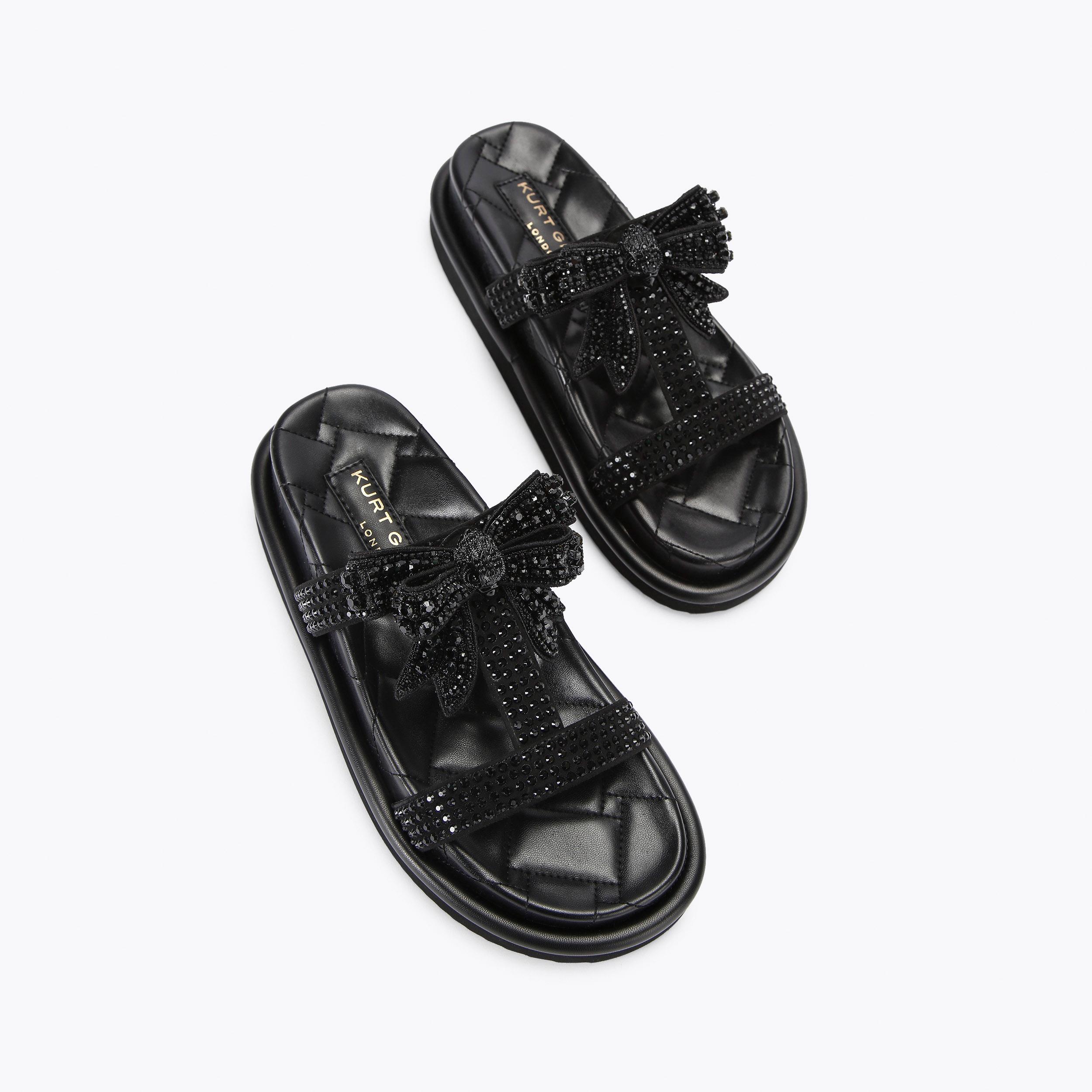 Bcbg sandals with bow hotsell