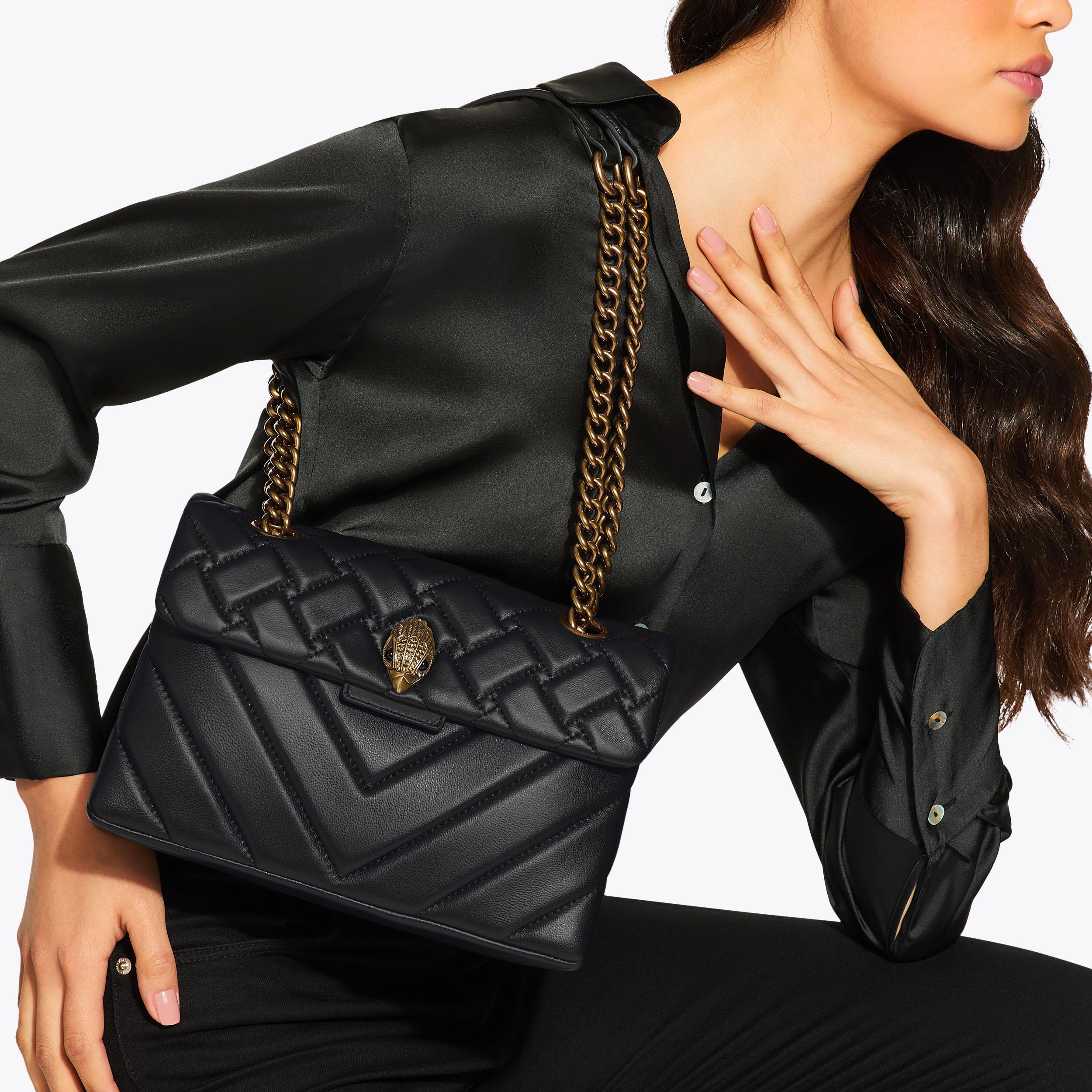 Kensington quilted leather store shoulder bag