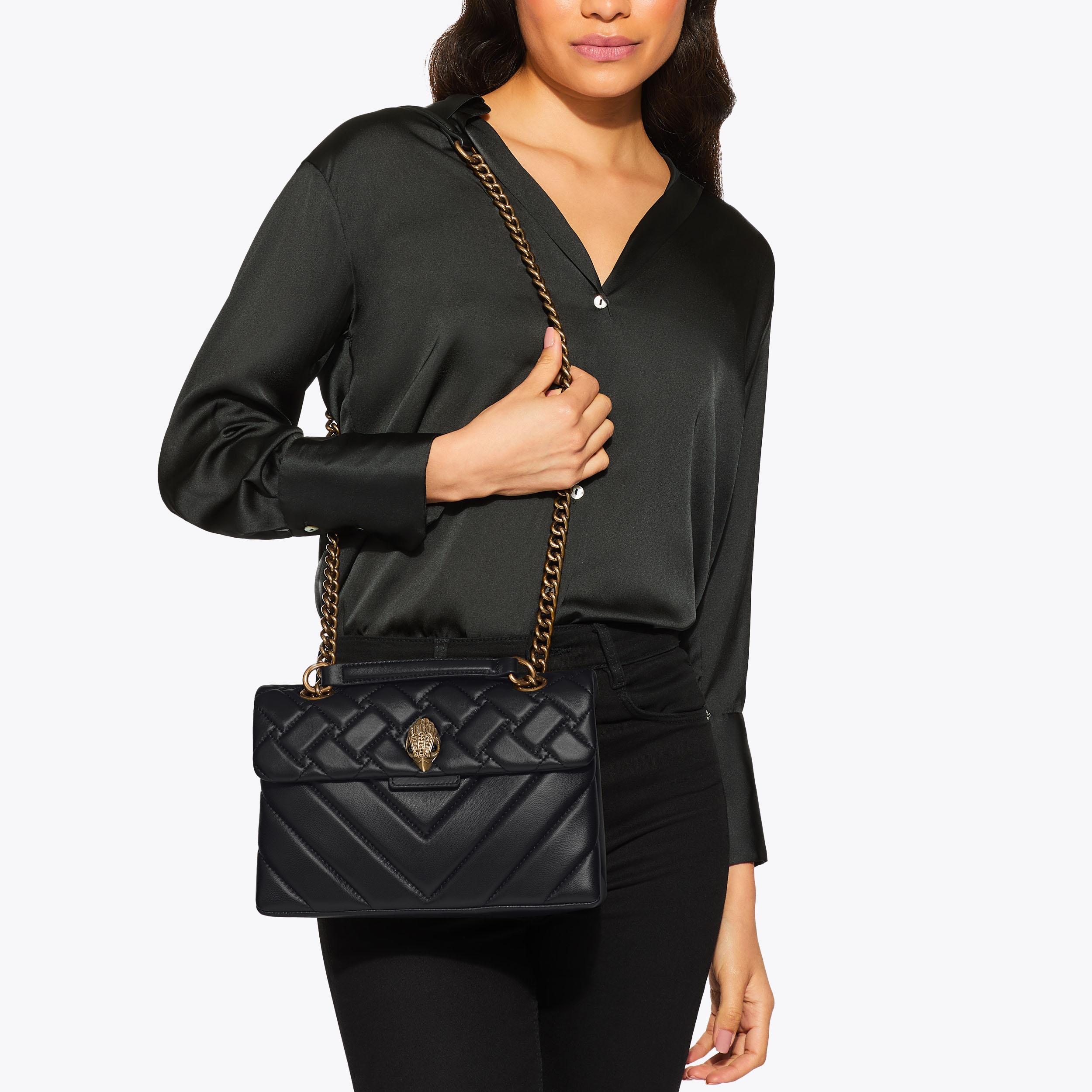 Kurt geiger kensington bag black on sale