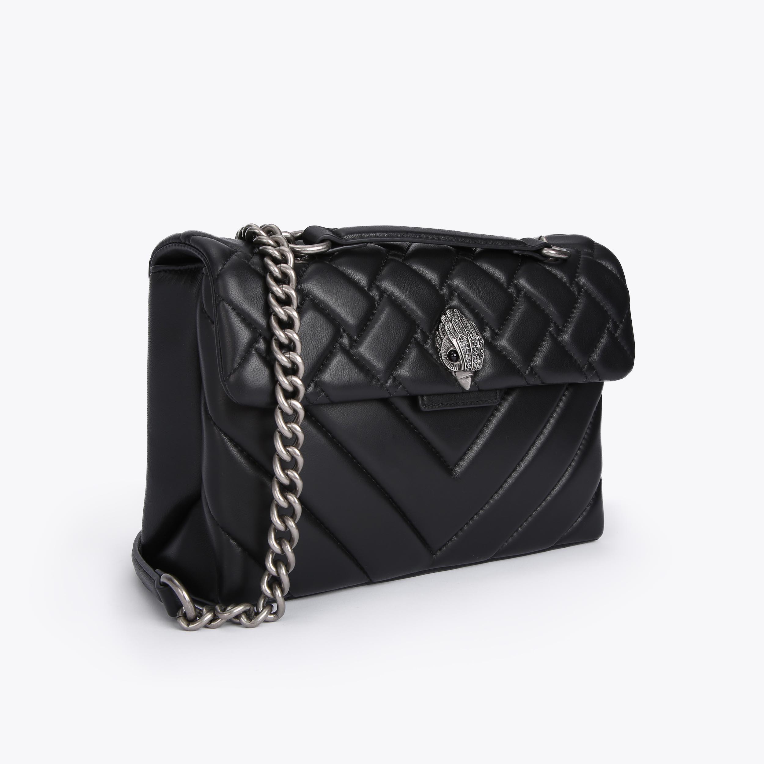 Black bags with silver chain hotsell