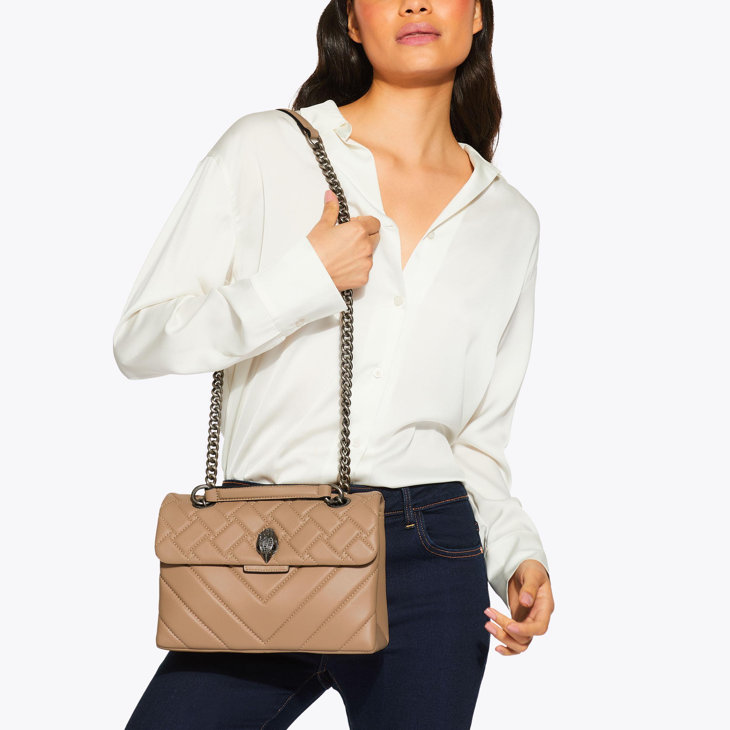 Kurt geiger london leather kensington hotsell