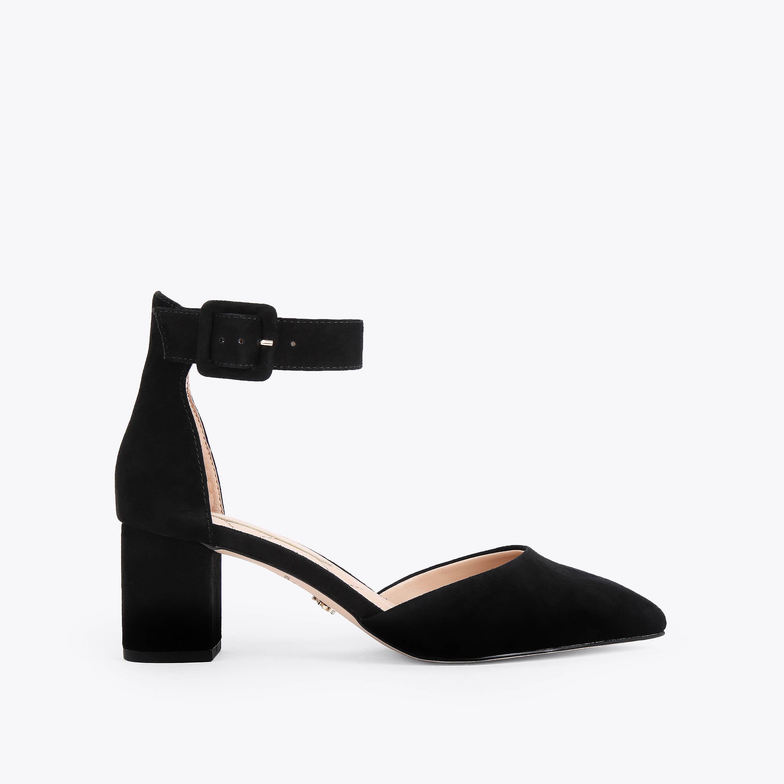 Miss kg clearance black court shoes