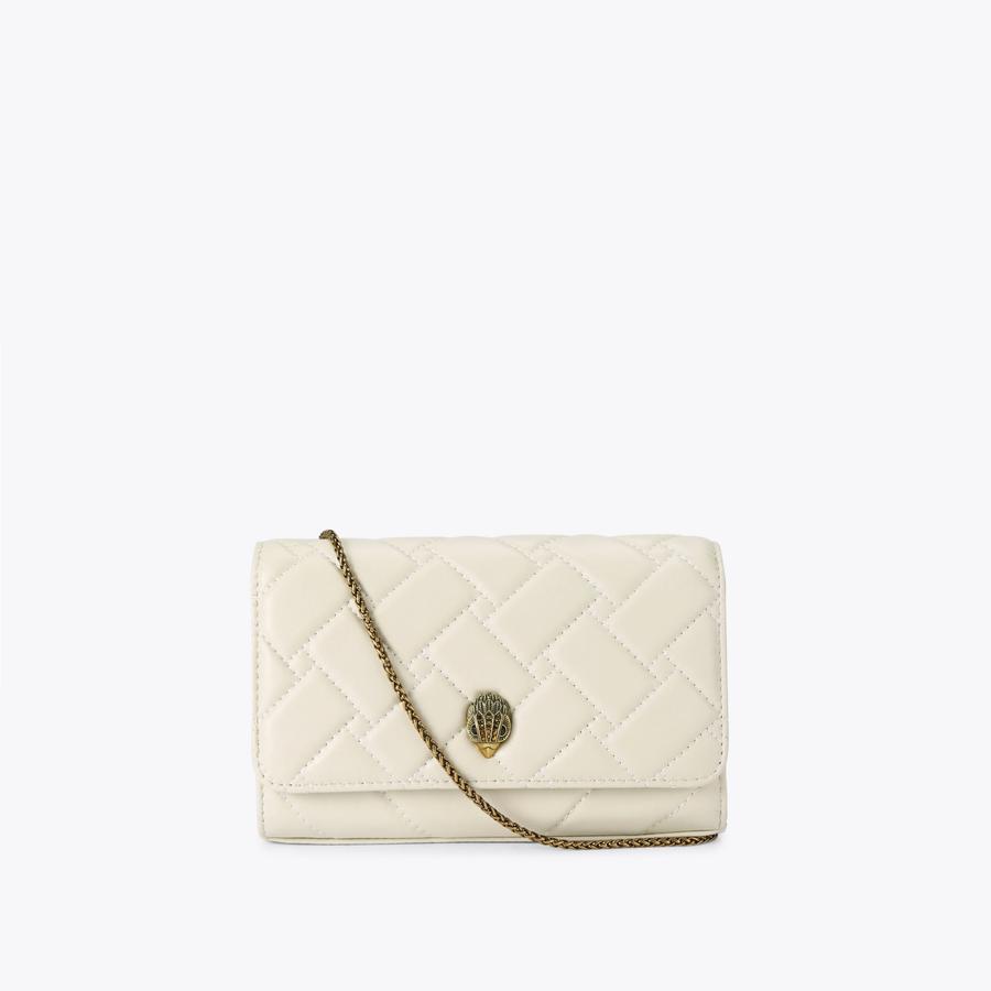 EXTRA MINI KENSINGTON Bone Cross Body Bag by KURT GEIGER LONDON