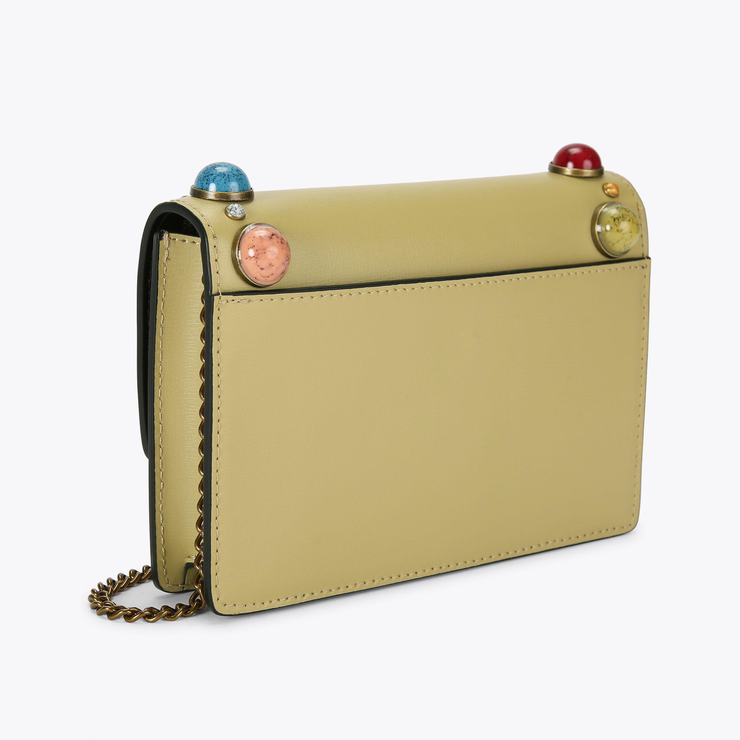 EXTRA MINI SHOREDITCH Stone Cross Body Bag by KURT GEIGER LONDON