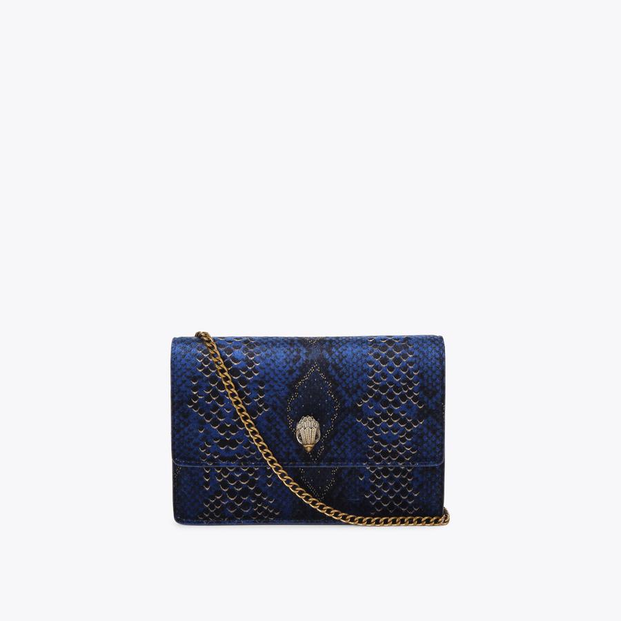 EXTRA MINI SHOREDITCH Snake Print Cross Body by KURT GEIGER LONDON