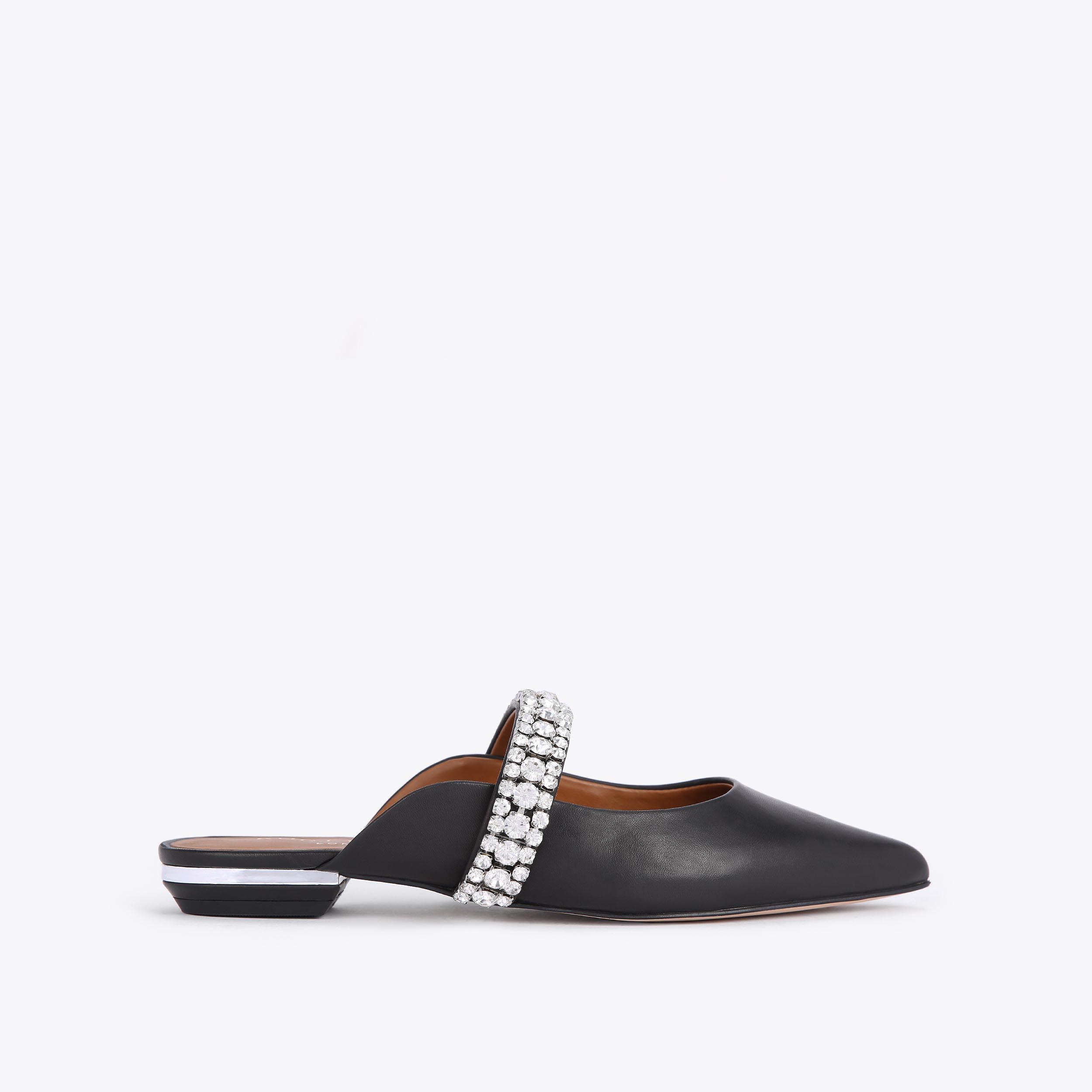 Kurt geiger hot sale black mules