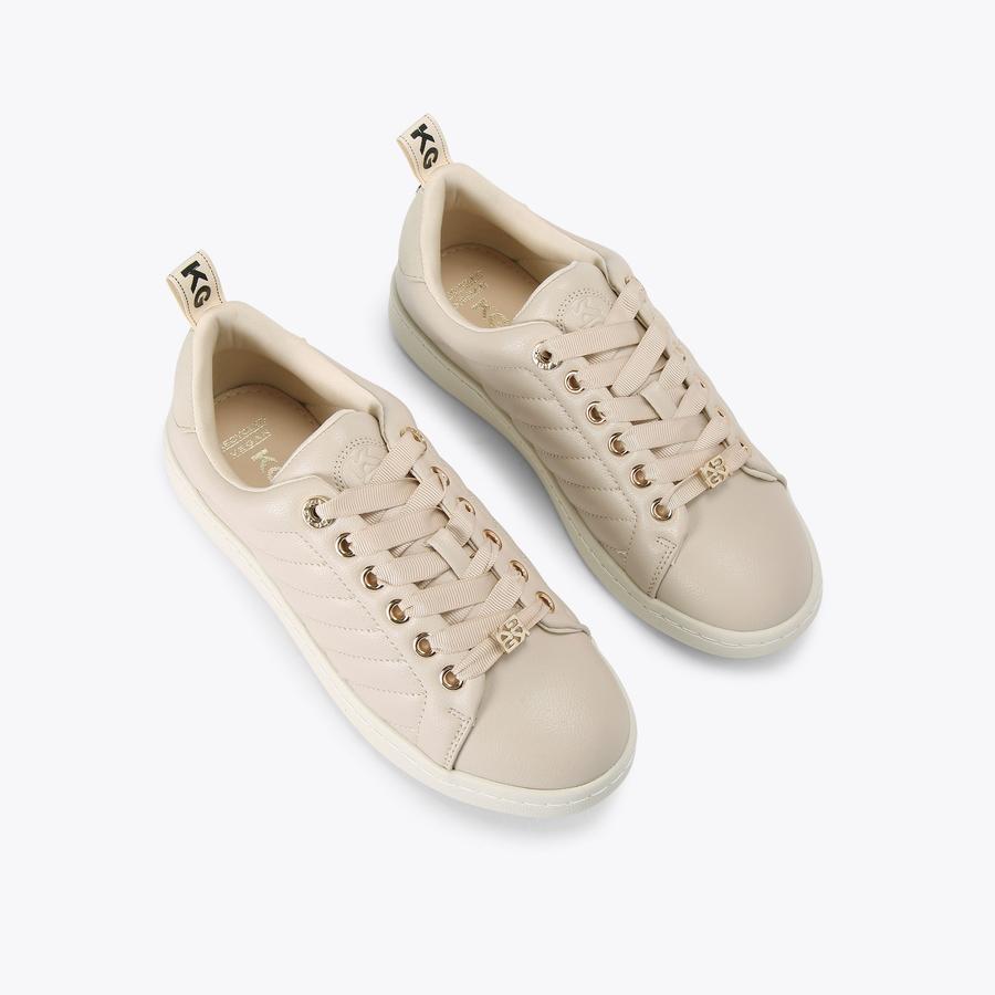LIZA QUILT Blush Quilted Sneaker by KG KURT GEIGER