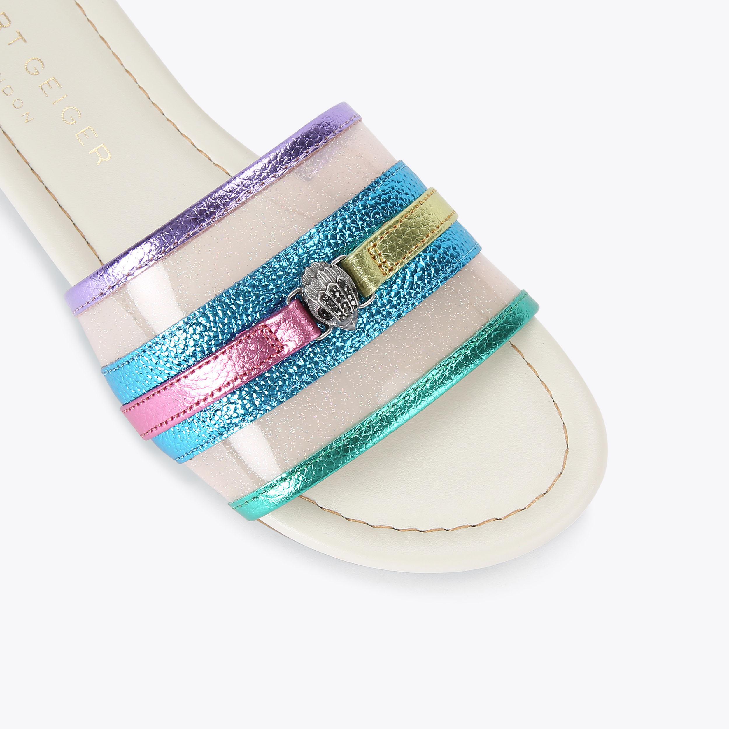 Kurt geiger flat sandals deals
