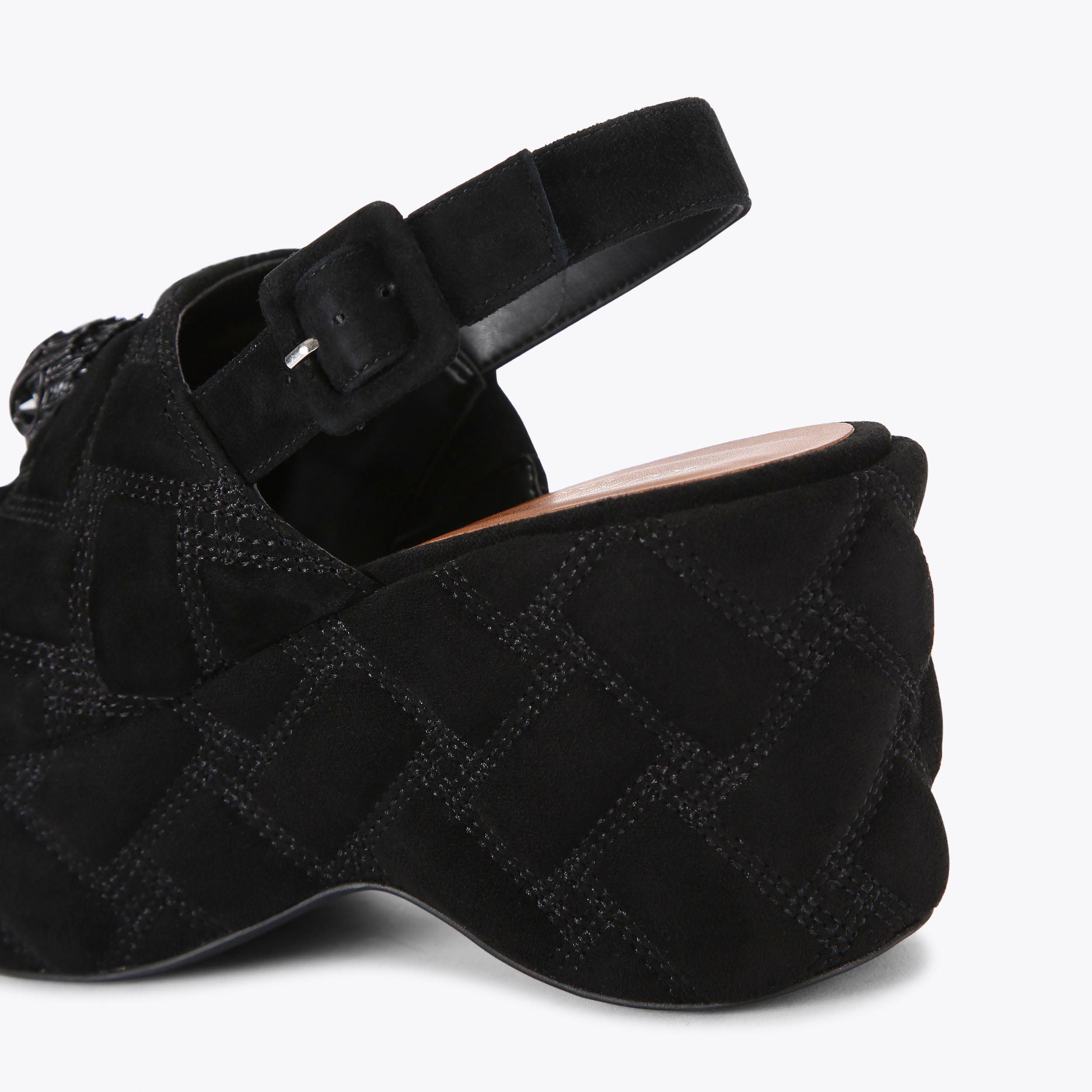 Kurt geiger black discount wedges