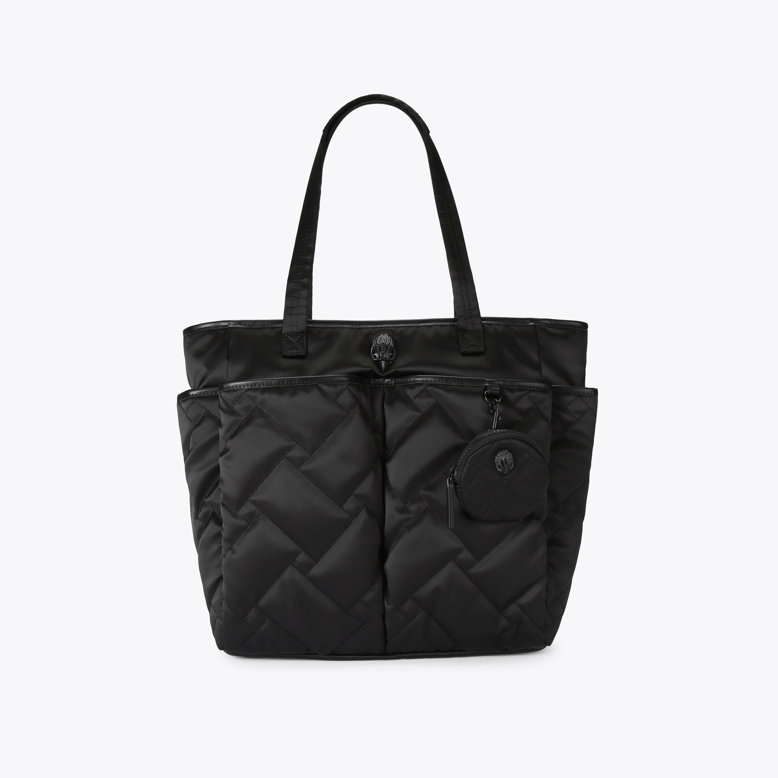 RECYCLED POCKETS TOTE DR Black Tote Bag by KURT GEIGER LONDON