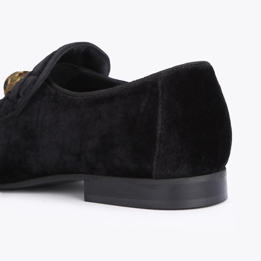 Kurt Geiger London Hugh Venetian Loafer Black Velvet Men\'s US 10, EU 43 Kurt Geiger London Hugh Venetian Loafer (Men) | Nordstromrack main image 3