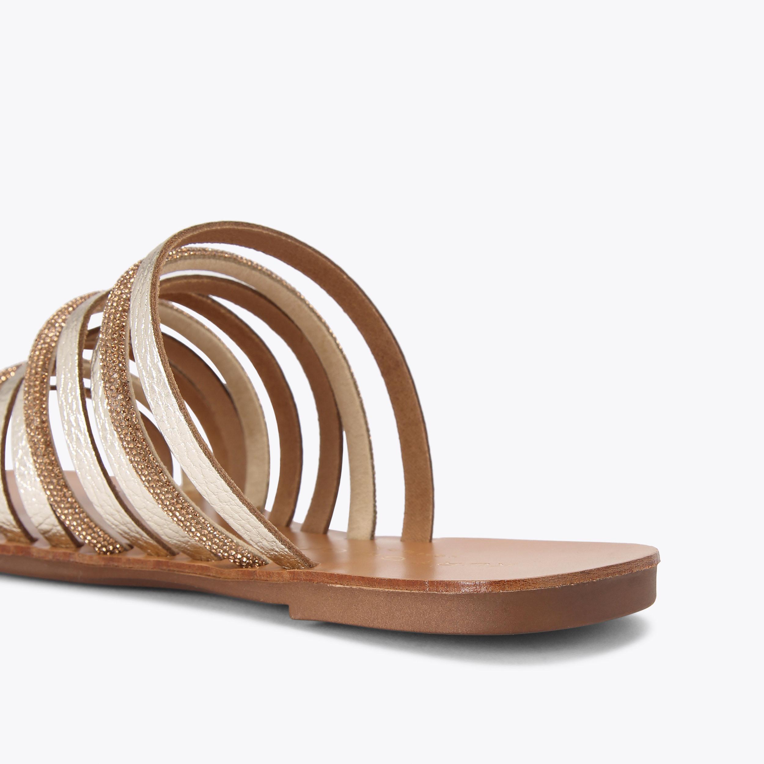 DAISY FLAT SANDAL Slip On Sandals by KURT GEIGER LONDON