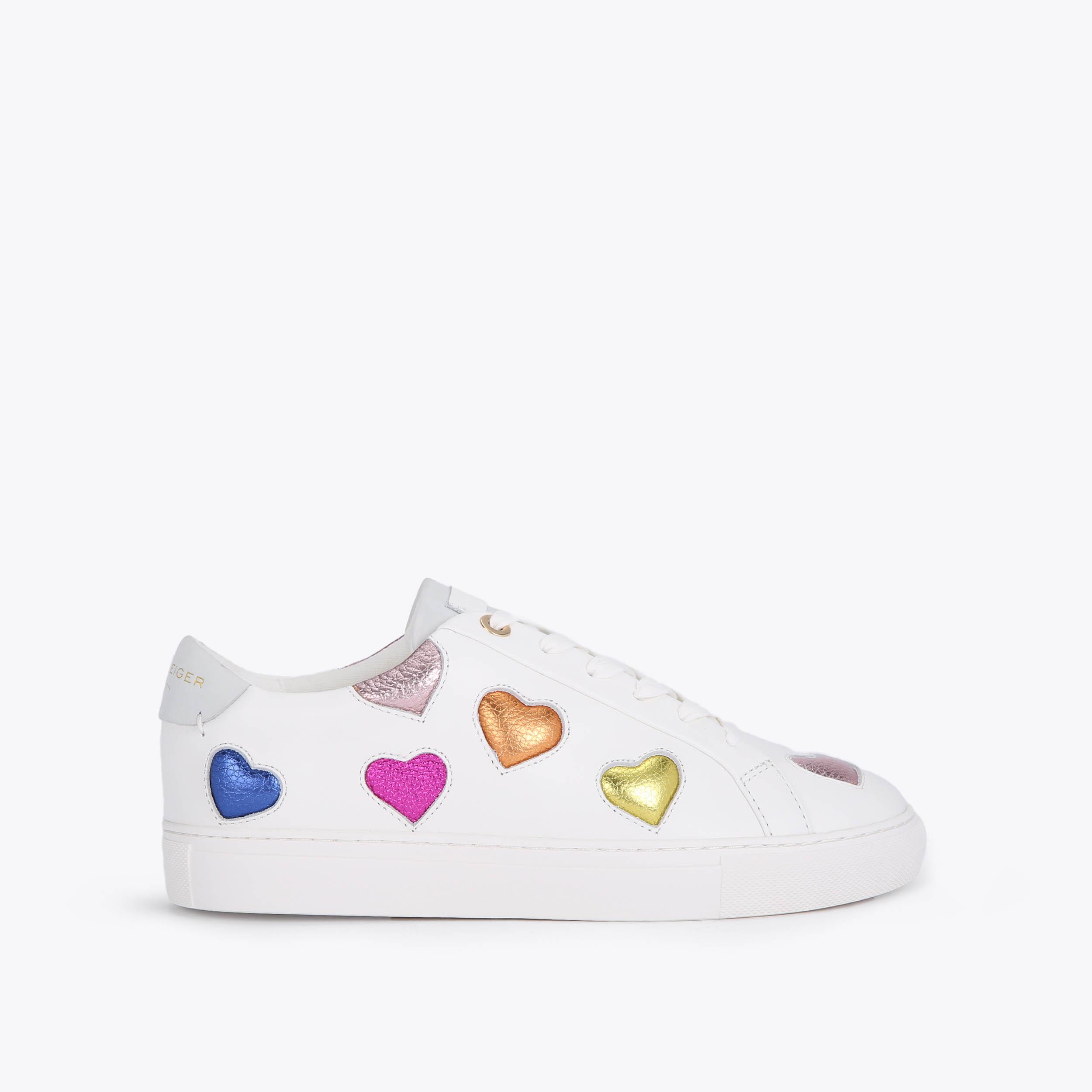 Kurt geiger store lane rainbow trainers