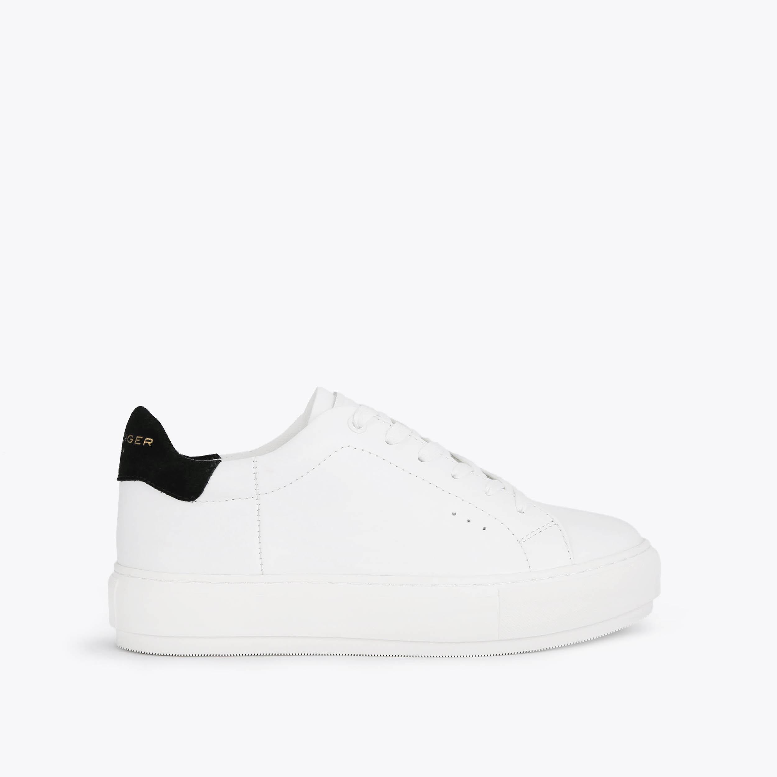 KINGLY White Lace Up Sneaker by KG KURT GEIGER